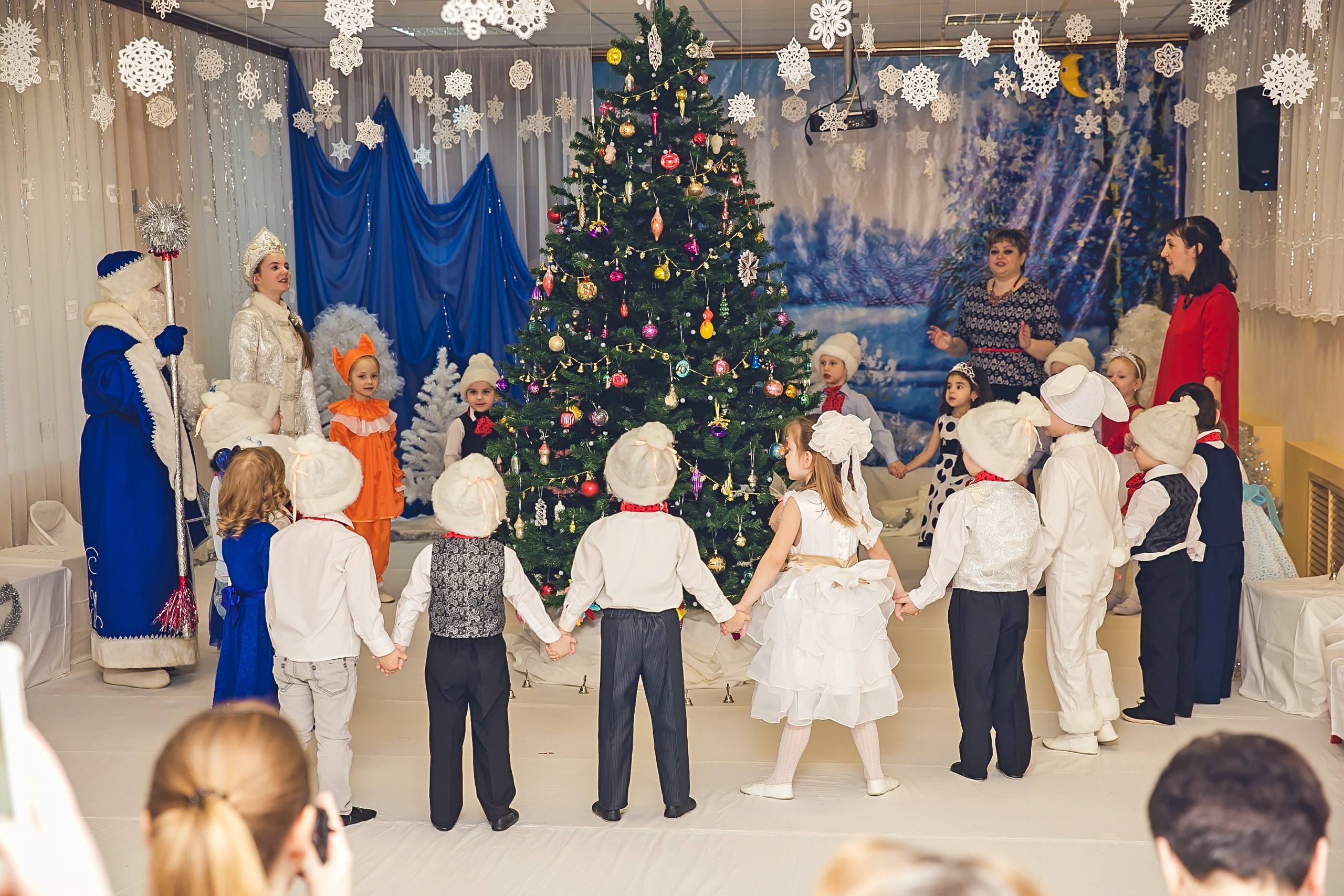 Новый год в саду. Семейный и детский фотограф в Нижнем Новгороде