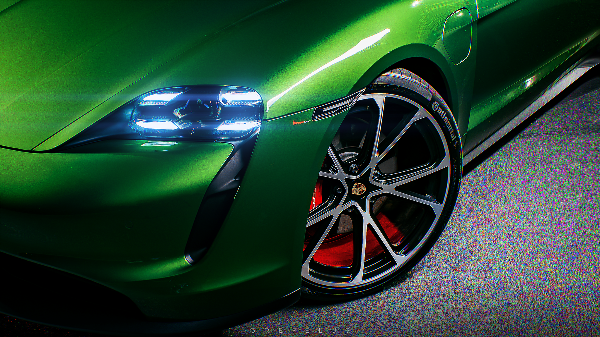 Porsche Taycan 4S — 2023. Grefelus