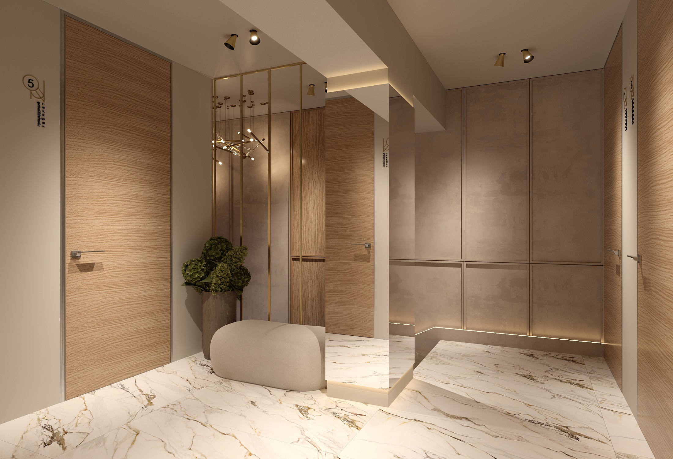 Косметология Момедовы. Архитектурно-дизайнерское бюро ROOMS