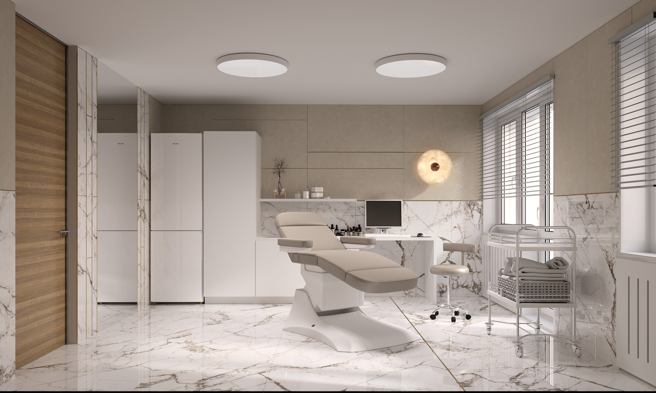 Косметология Момедовы. Архитектурно-дизайнерское бюро ROOMS