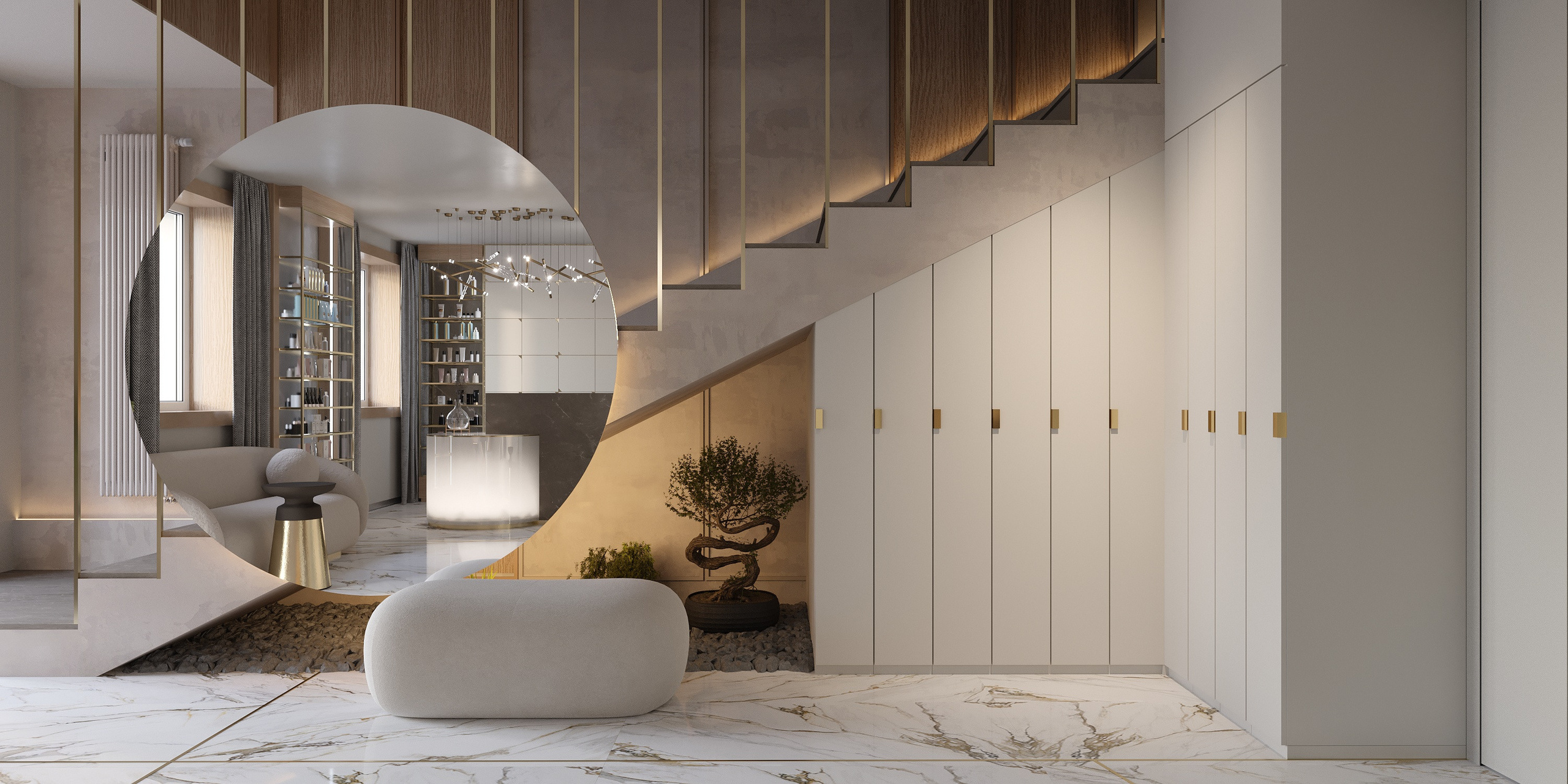 Косметология Момедовы. Архитектурно-дизайнерское бюро ROOMS