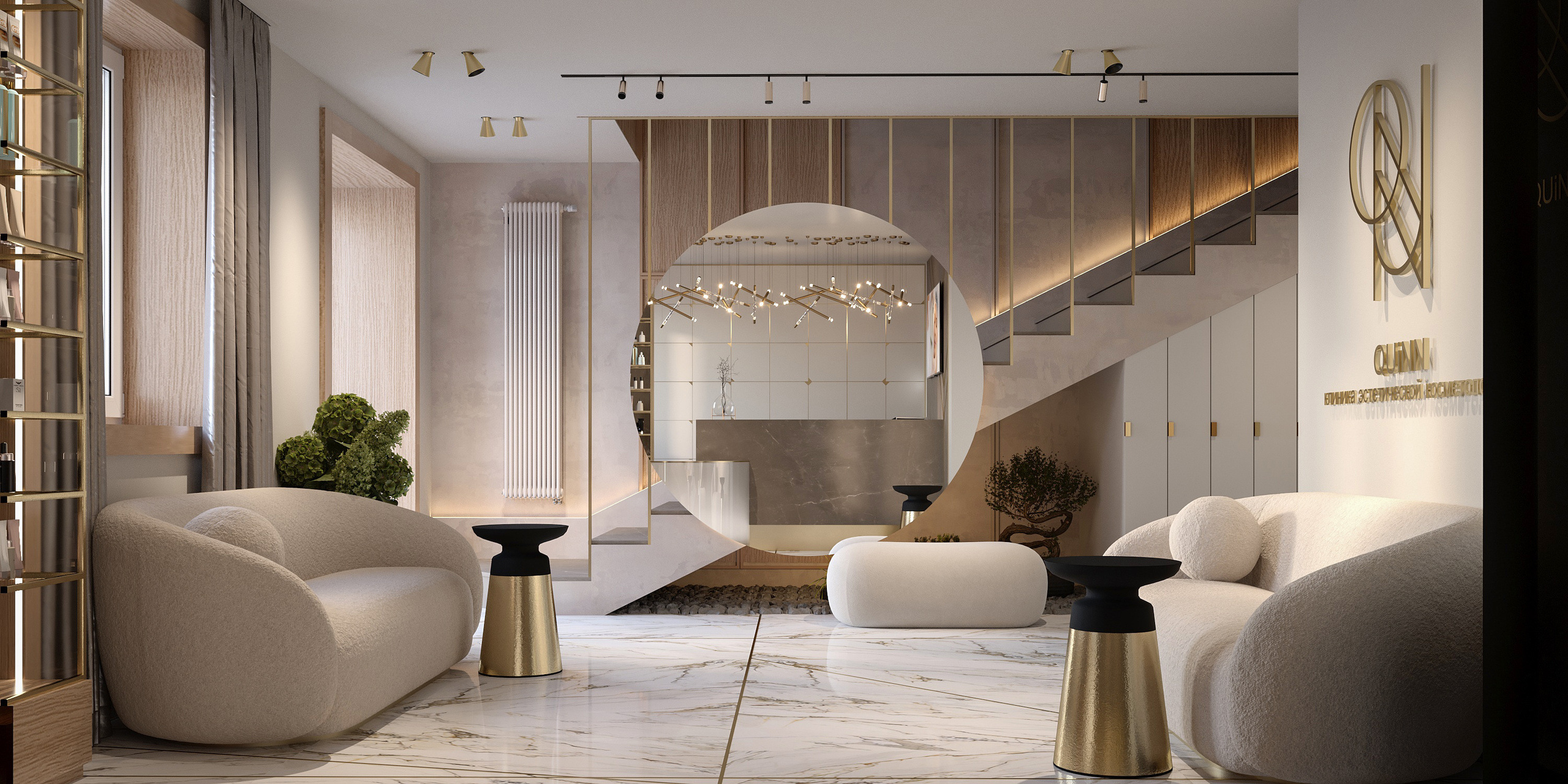 Косметология Момедовы. Архитектурно-дизайнерское бюро ROOMS