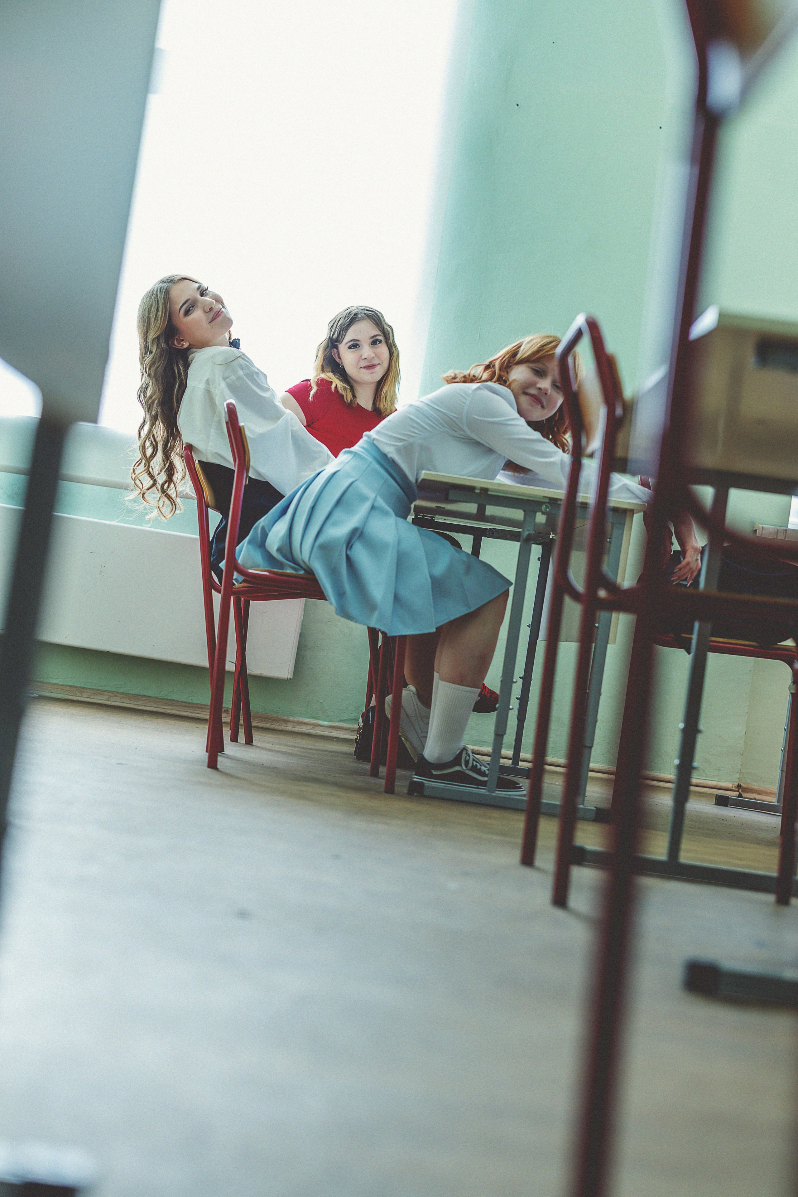 Фотосессия в школе для 9-11 классов