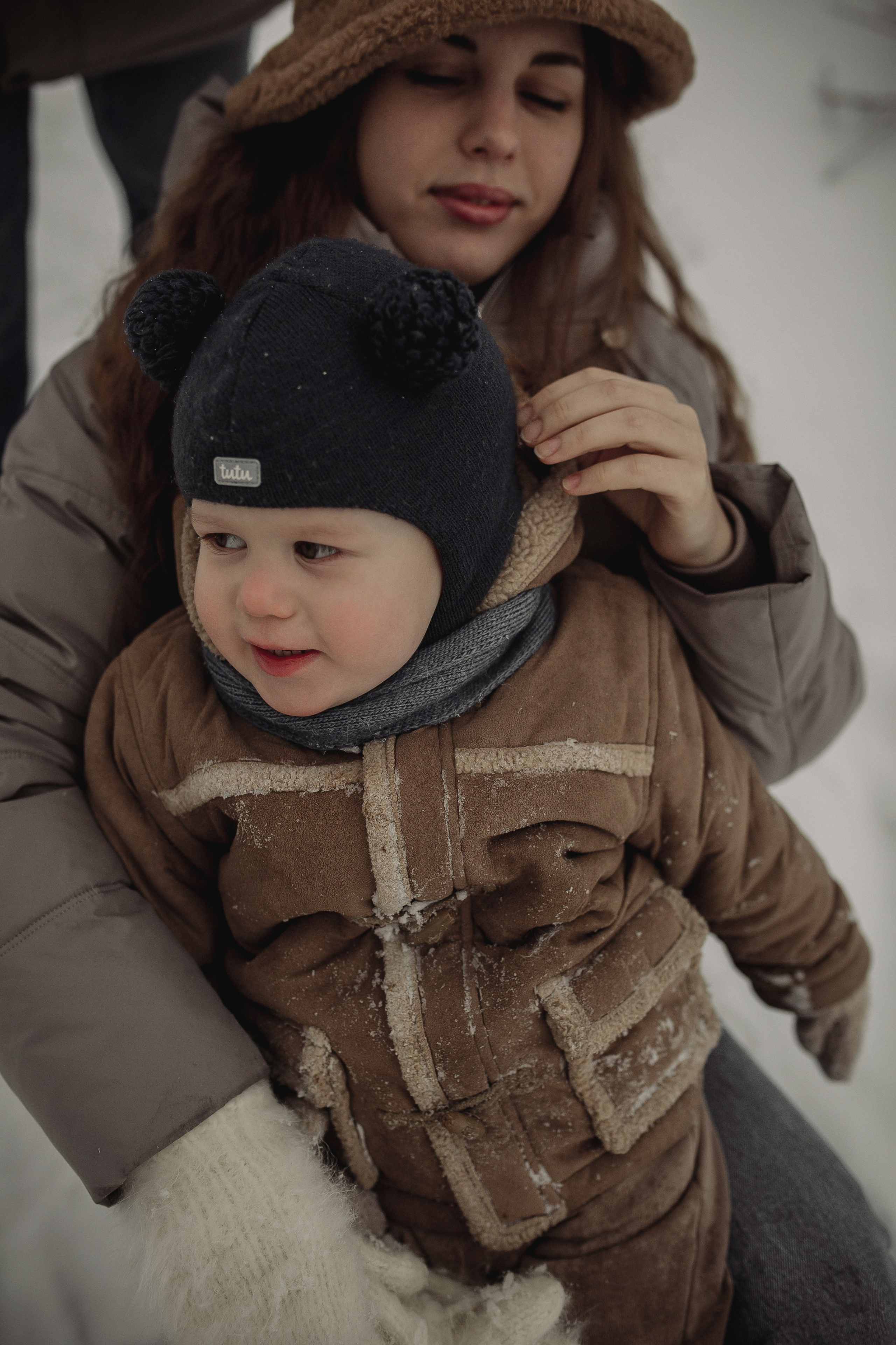 Снежное волшебство Рома, Лиза и Илюша. Семейный и свадебный фотограф в Саратове Катерина Оленская