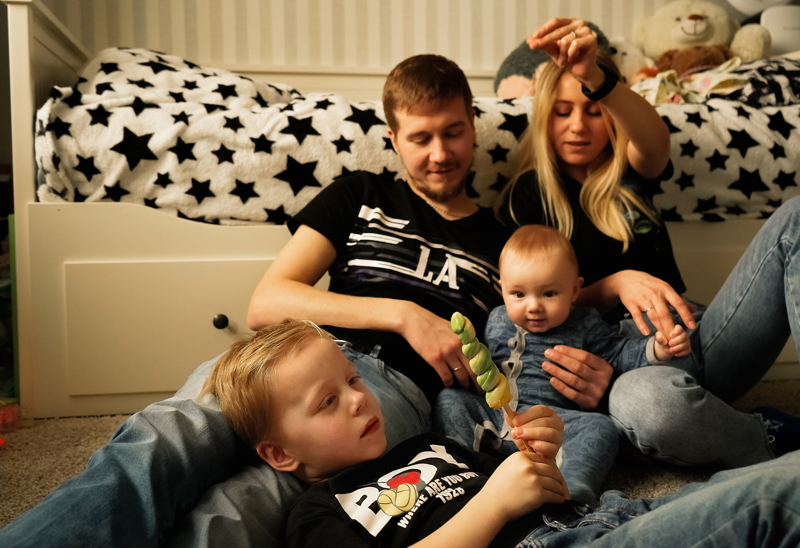 Домашняя съёмка. Семейный и свадебный фотограф в Москве Нина Гусева