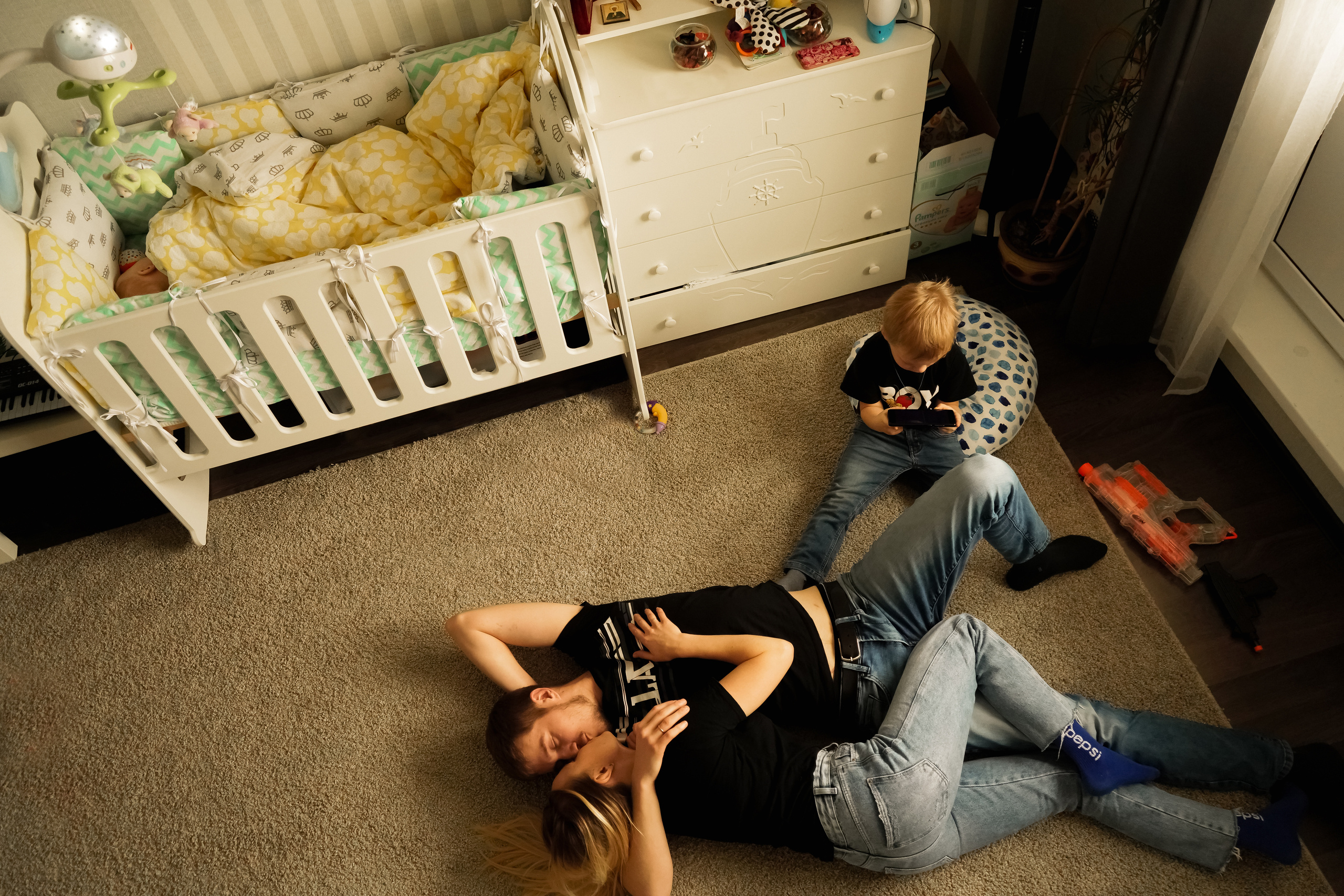 Домашняя съёмка. Семейный и свадебный фотограф в Москве Нина Гусева