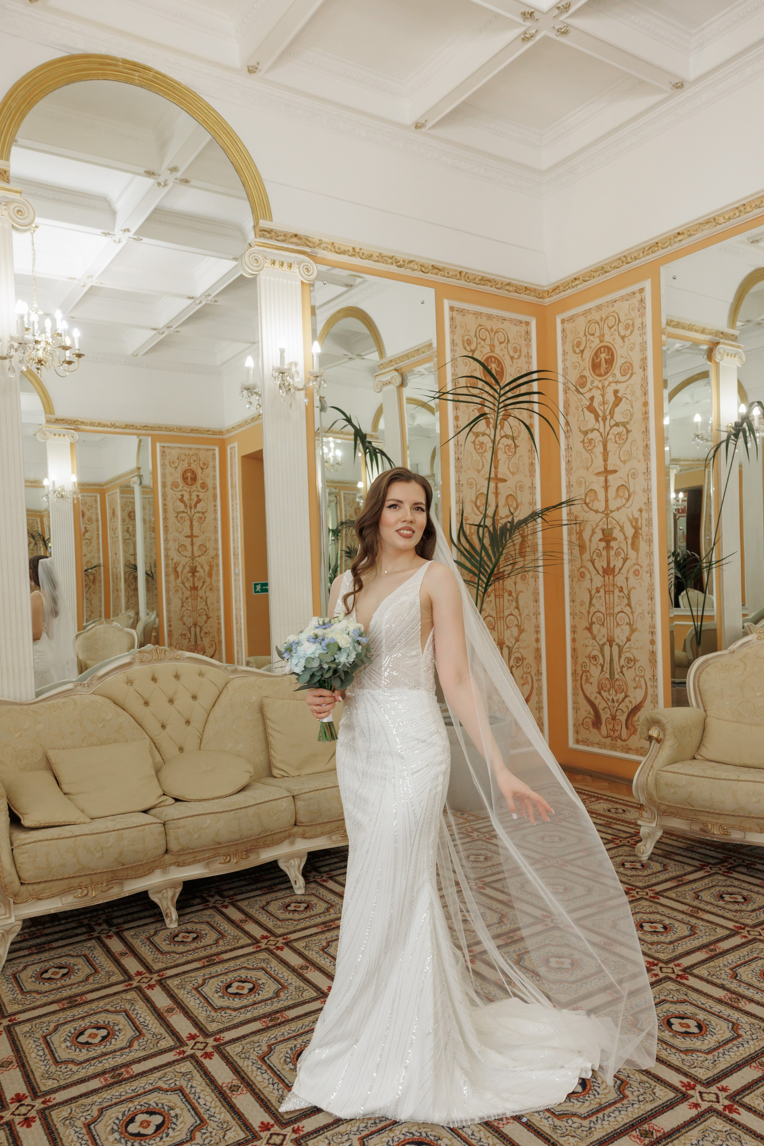 Даша и Дима, Грибоедовский ЗАГС. Свадебный и репортажный фотограф (Москва, Королев и другие)