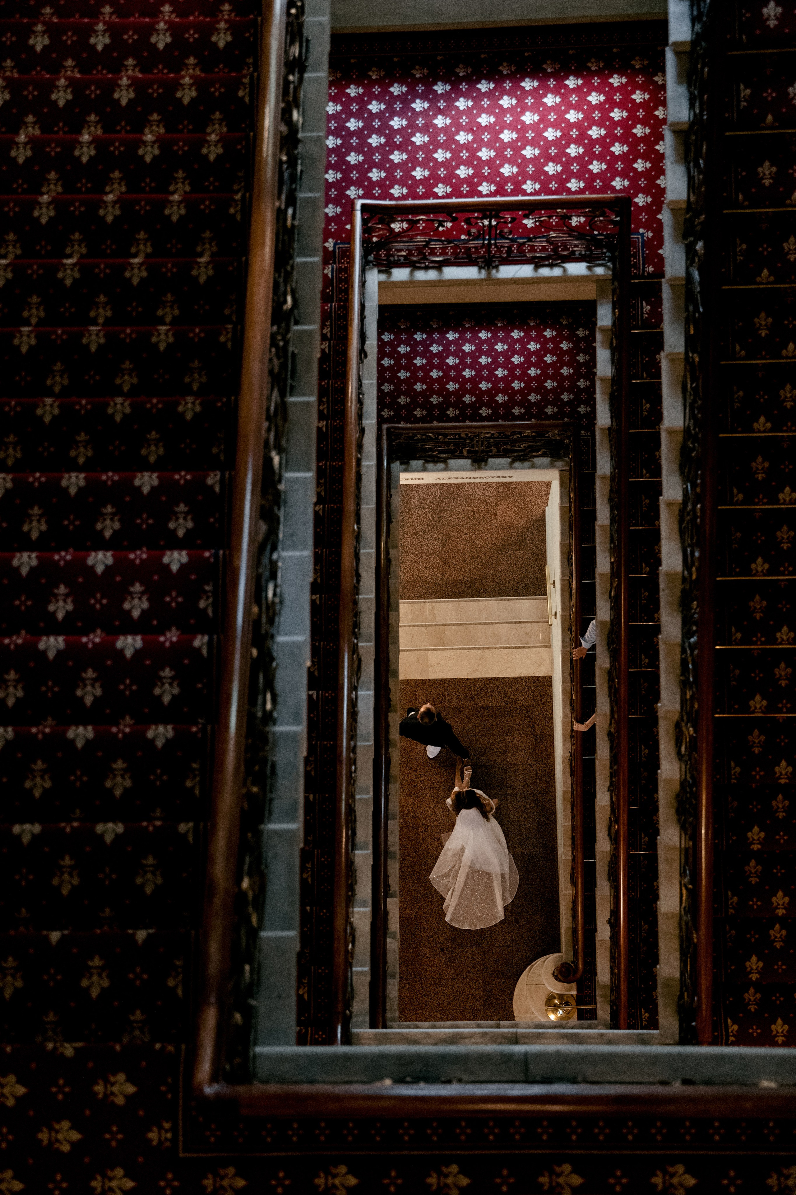 Анна и Никита: отель Националь. Свадебный фотограф Москва