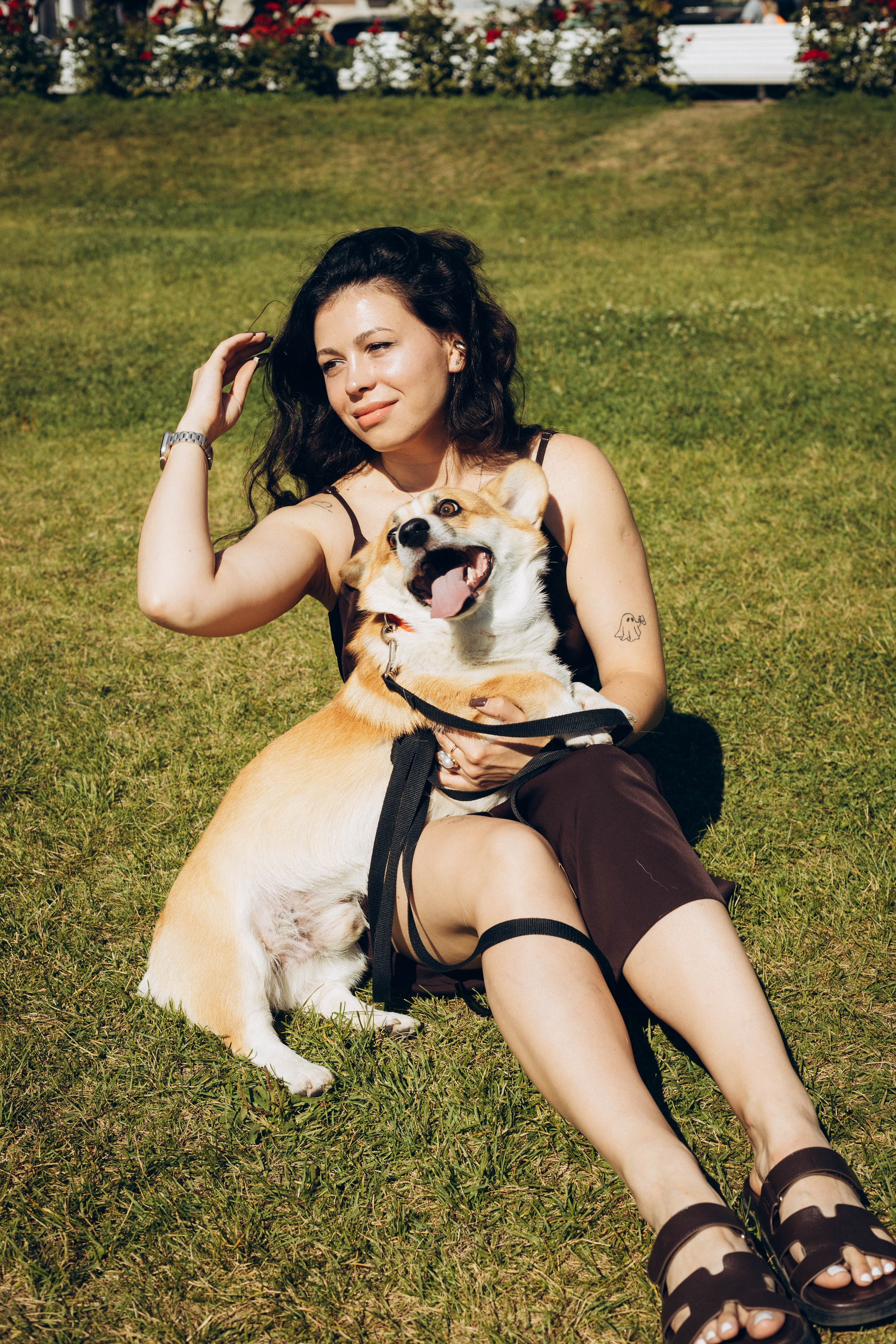 Фотосессия с собакой. Фотограф в Санкт-Петербурге Полина