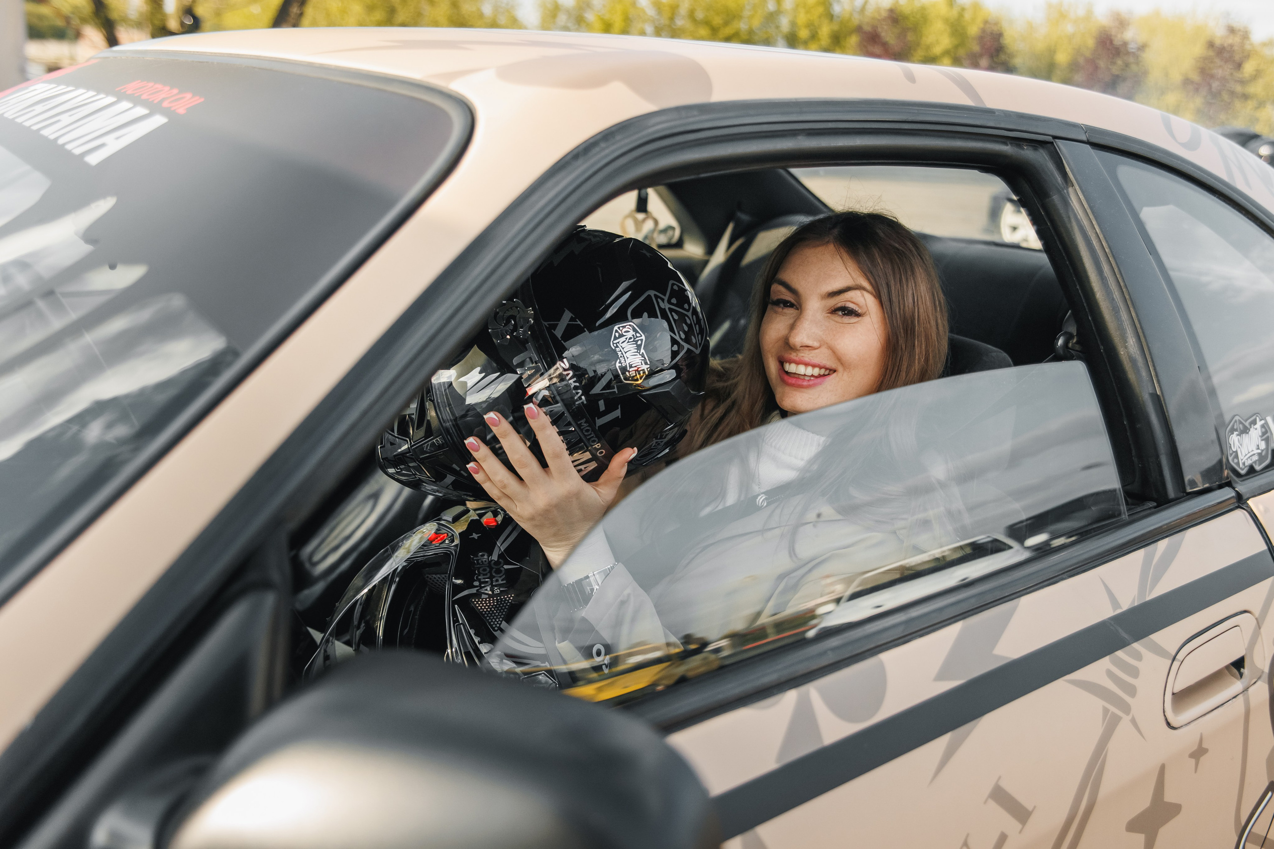 Выставка и дрифт машин. Репортажный фотограф. Москва. Алина Ланская