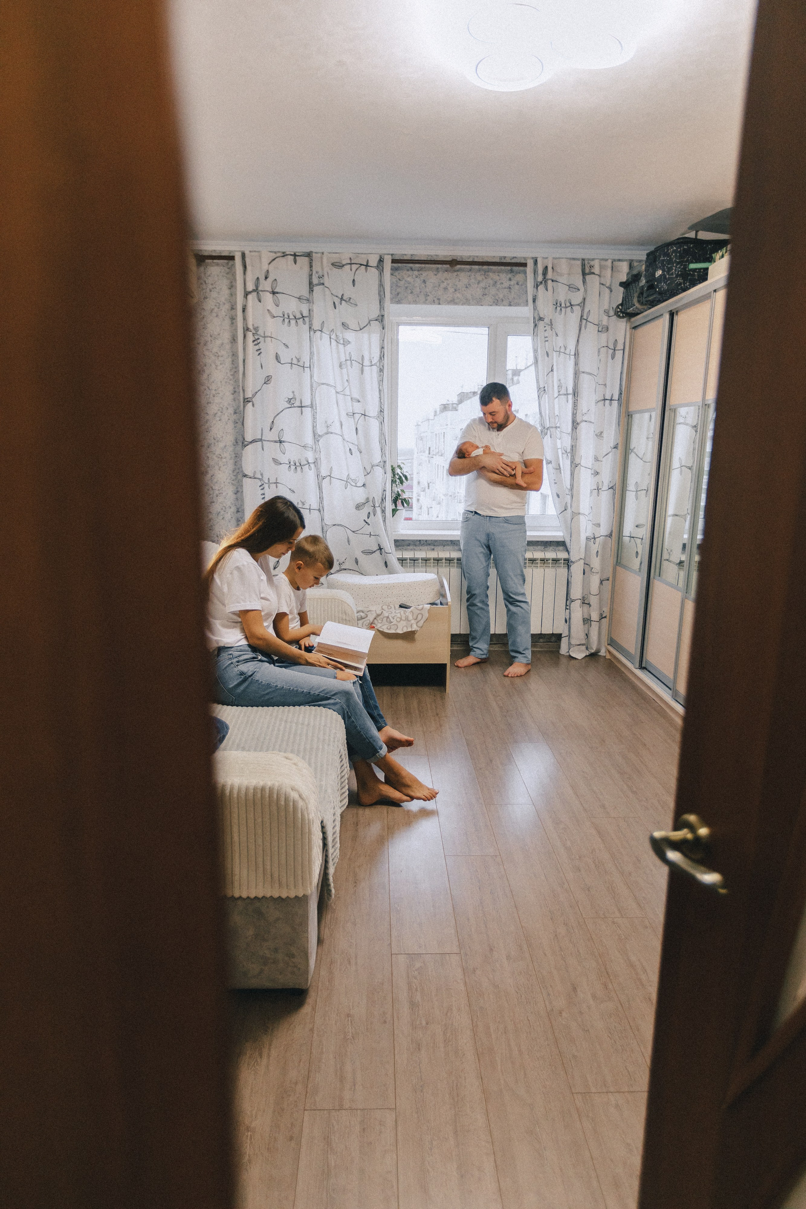 Ира, Леша, Максим и Майя. Фотограф Таганрог Любимая Надя