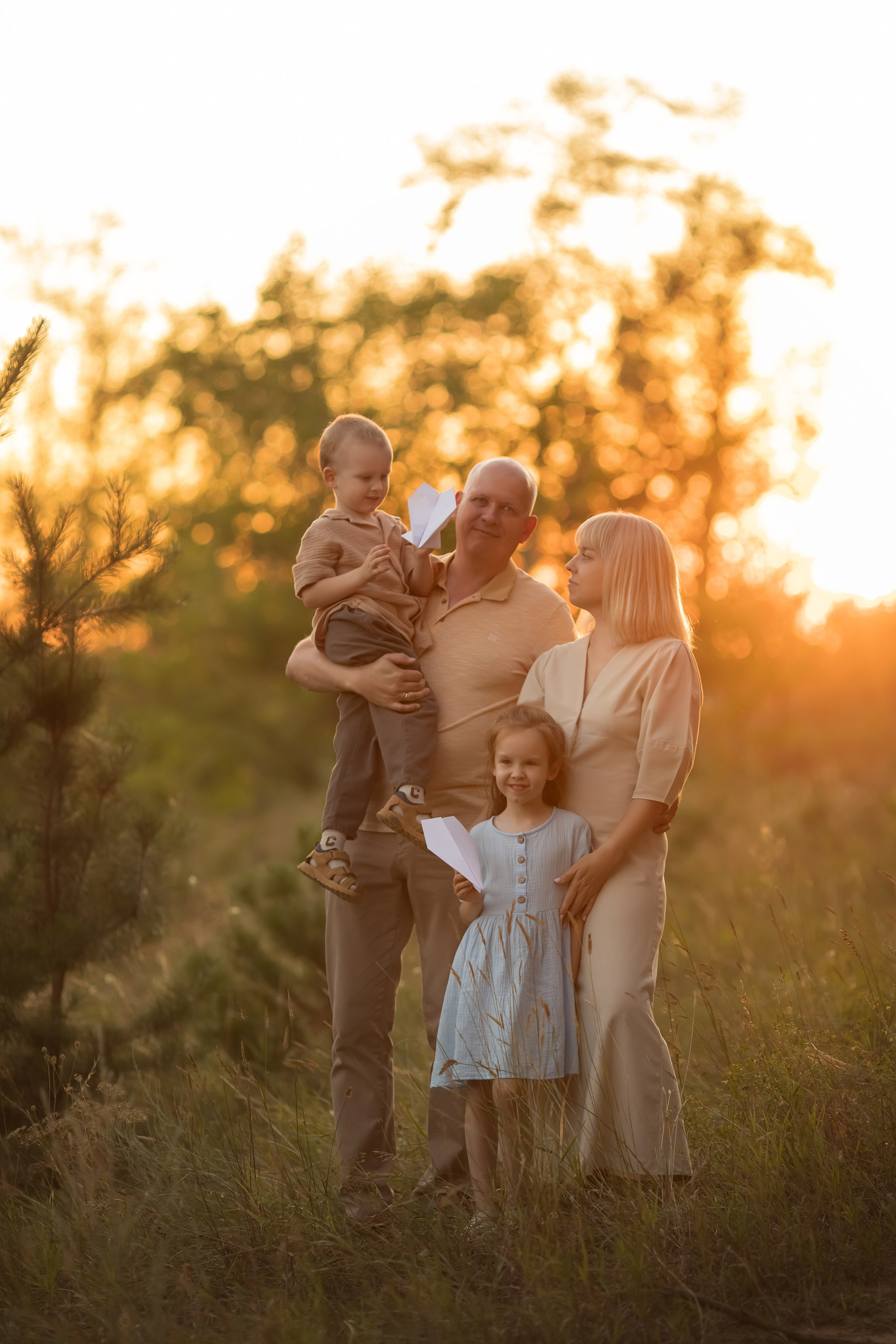 Семейное лето. Семейный и детский фотограф в Саратове Полина Коткина