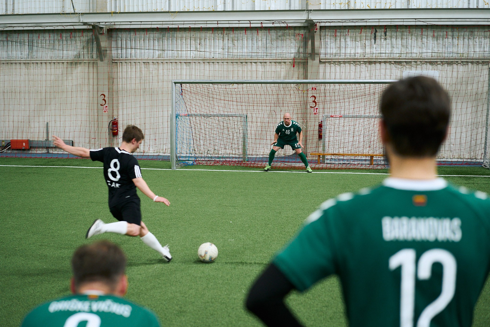Friendly football match: Seimas of the Republic of Lithuania vs. Sviatlana Tsikhanouskaya’s Office. Photographer in Vilnius
