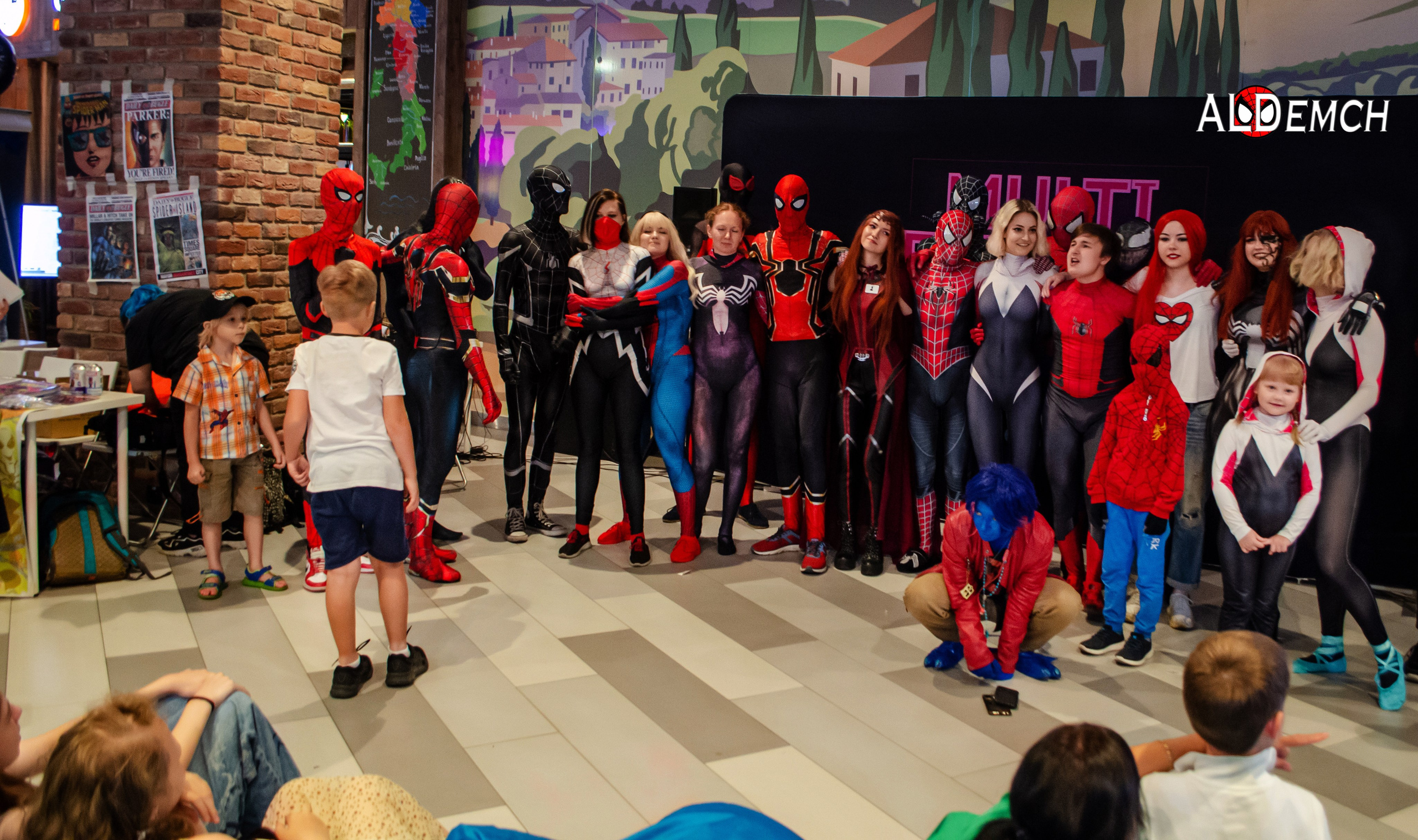 Фотосессия на Дне рождения Человека-Паука в Москве