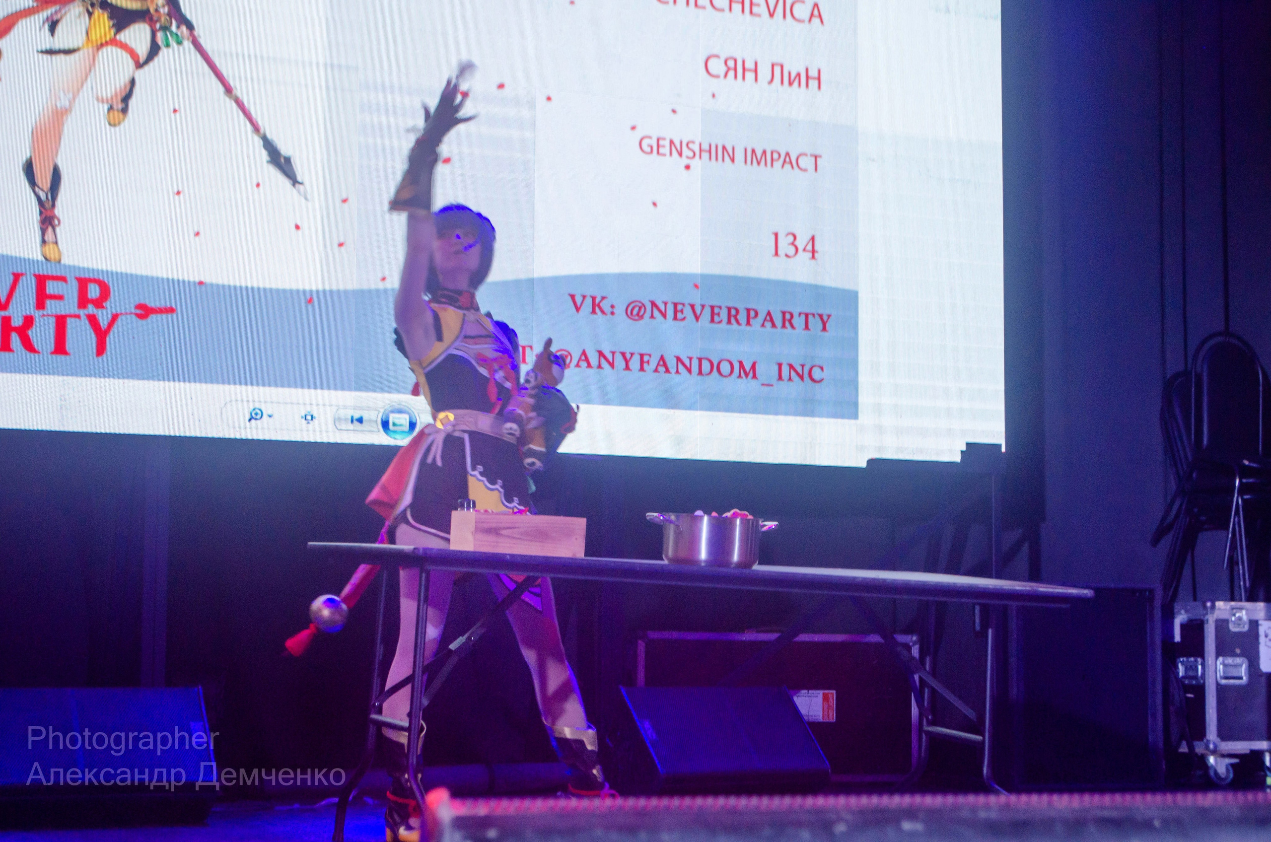 Фотосессия на фестивале косплея Never Party 3.0 в Москва