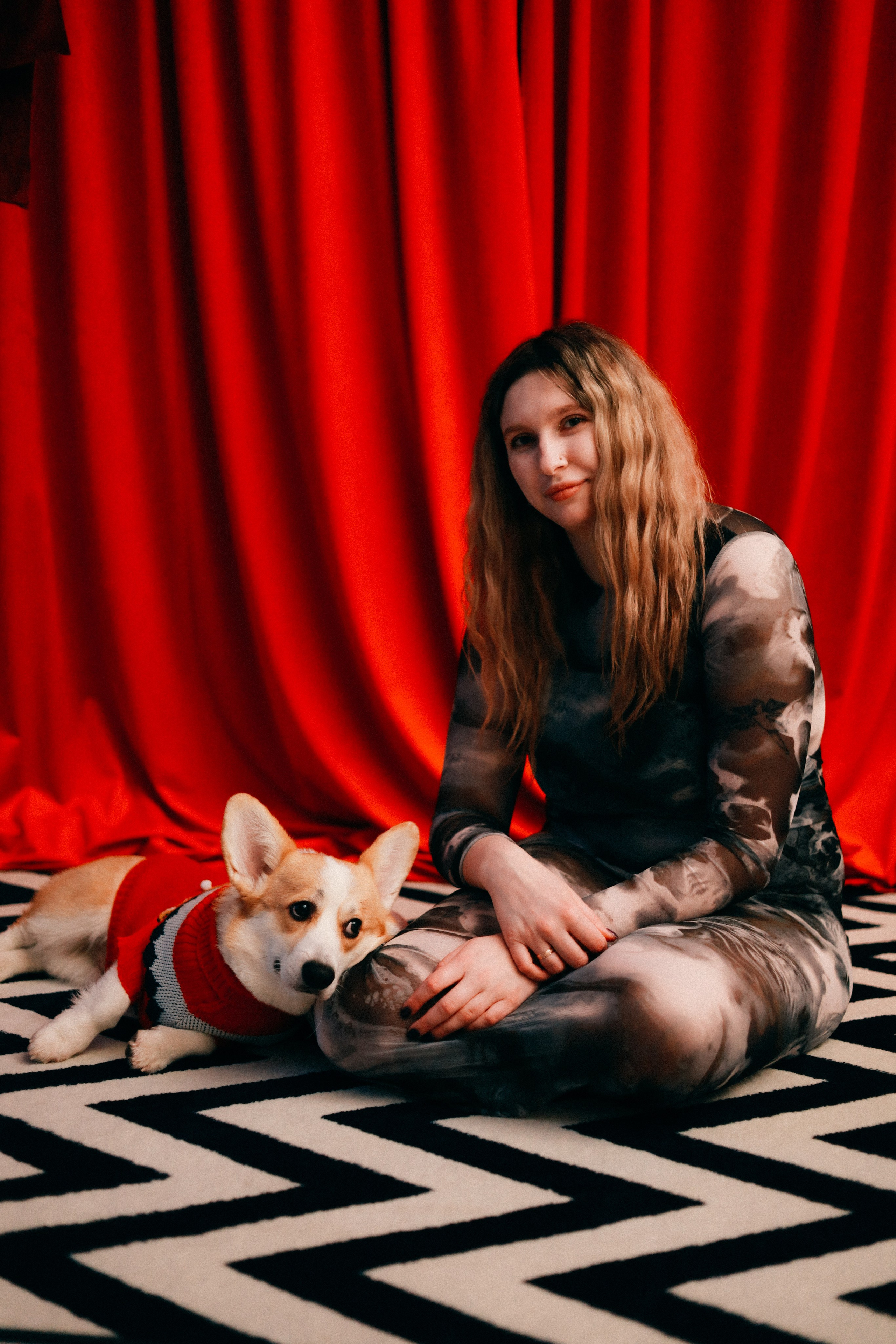 Оля, Антон и сыновья. Фотограф София Комкина