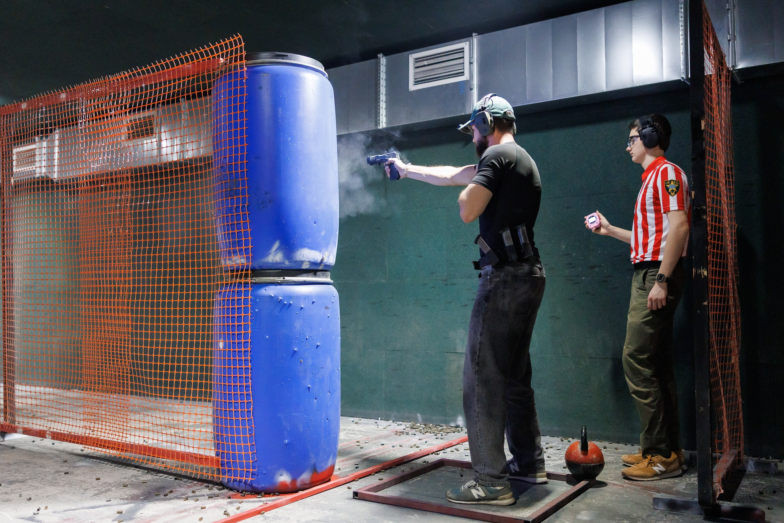 Соревнование по стрельбе в Ладожском стрелковом клубе. Фотограф в Санкт-Петербурге — Сергей Петров