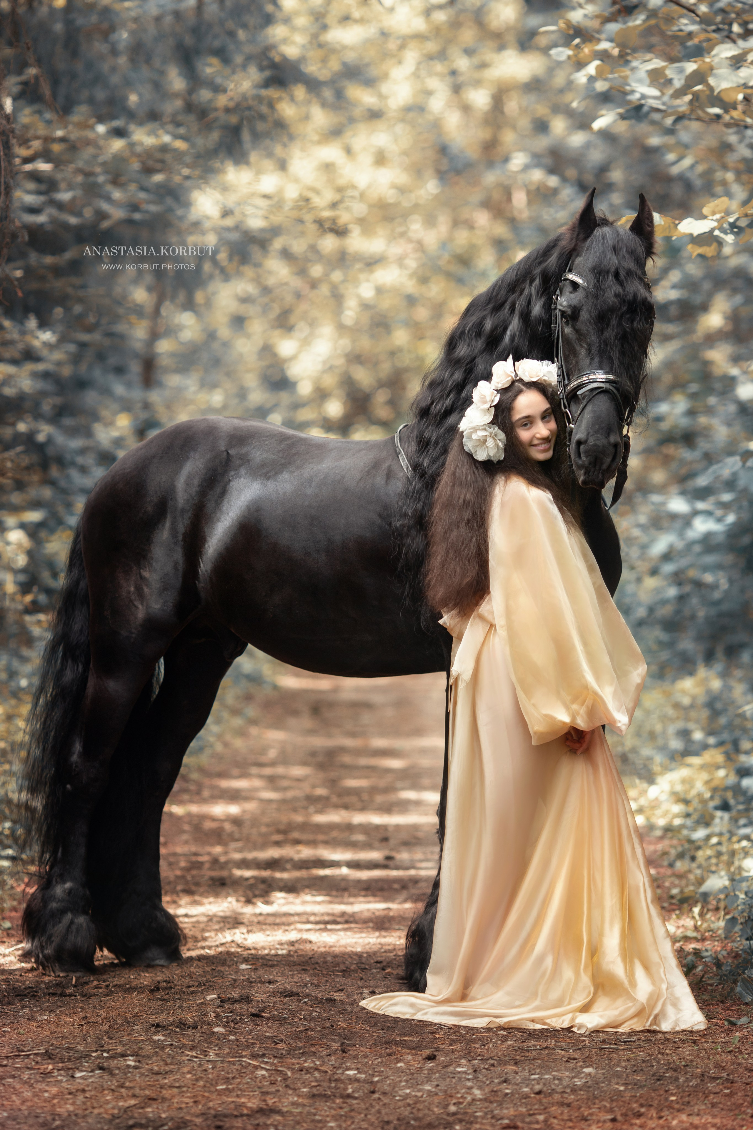 Фотосессия с лошадью. Арт фотограф в Минске Анастасия Корбут