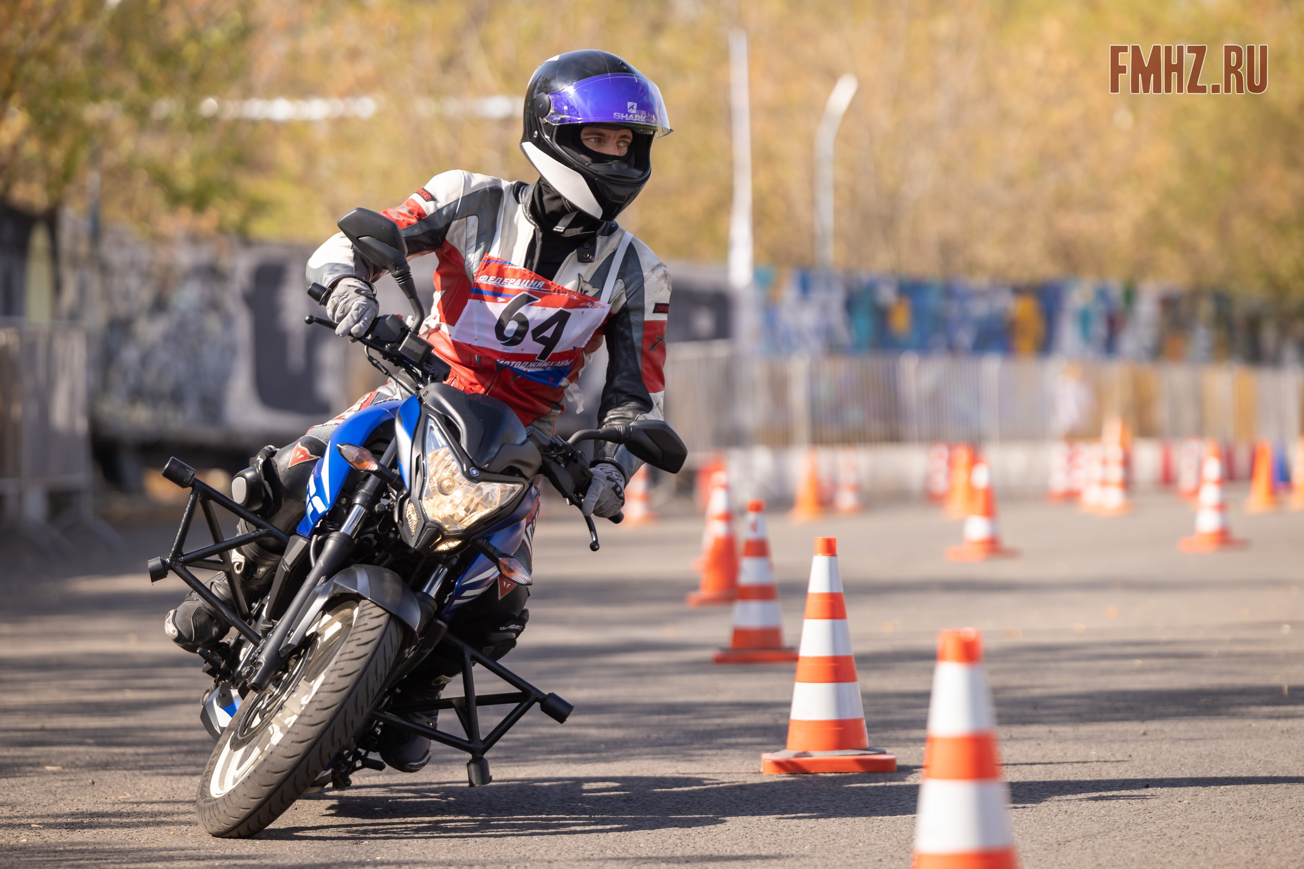 Соревнования по мотоджимхане на площадке Мосгортранс 15.09.2024. Фотограф Владимир Охрименко