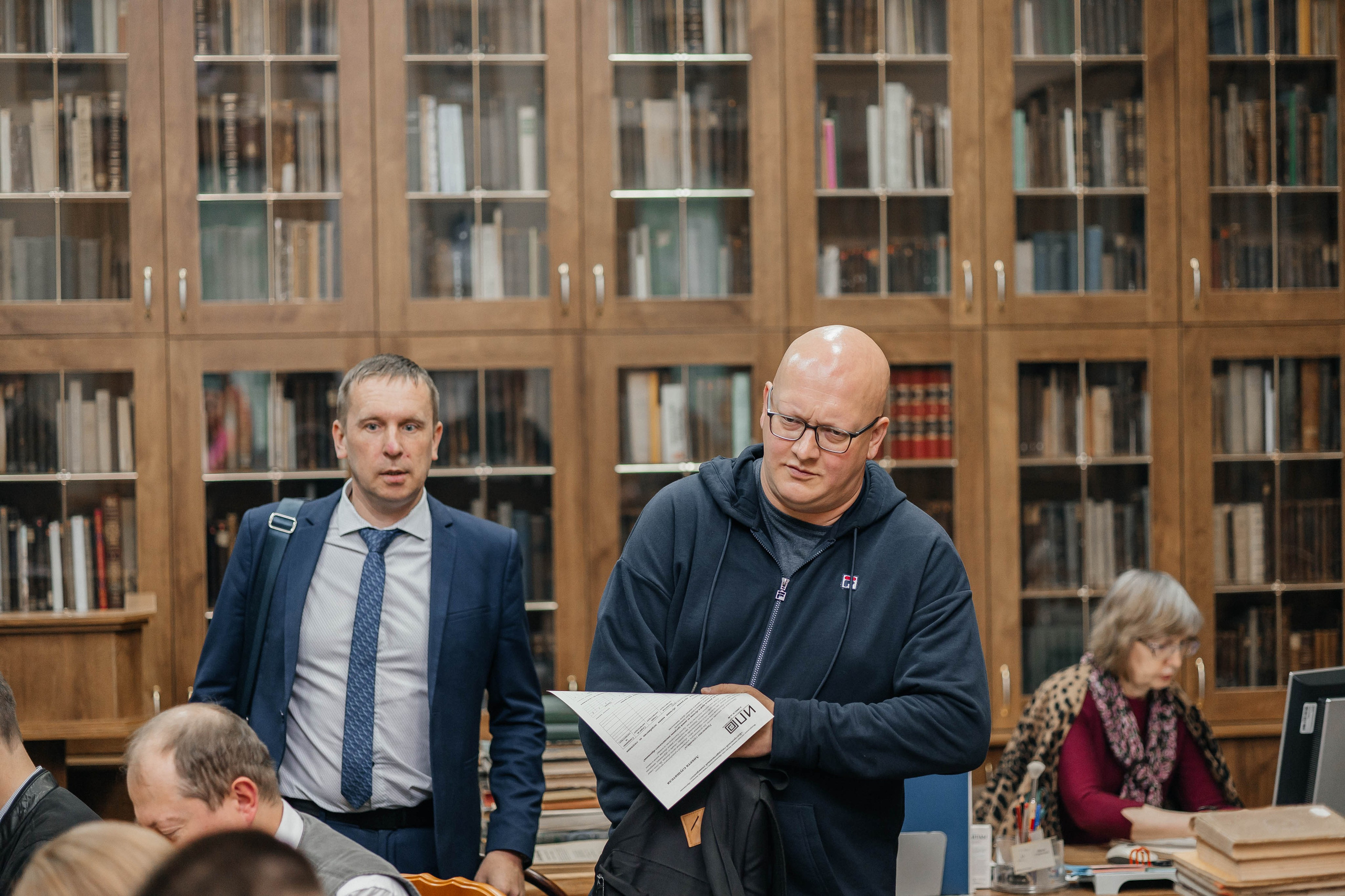 Награждение шахматной федерации