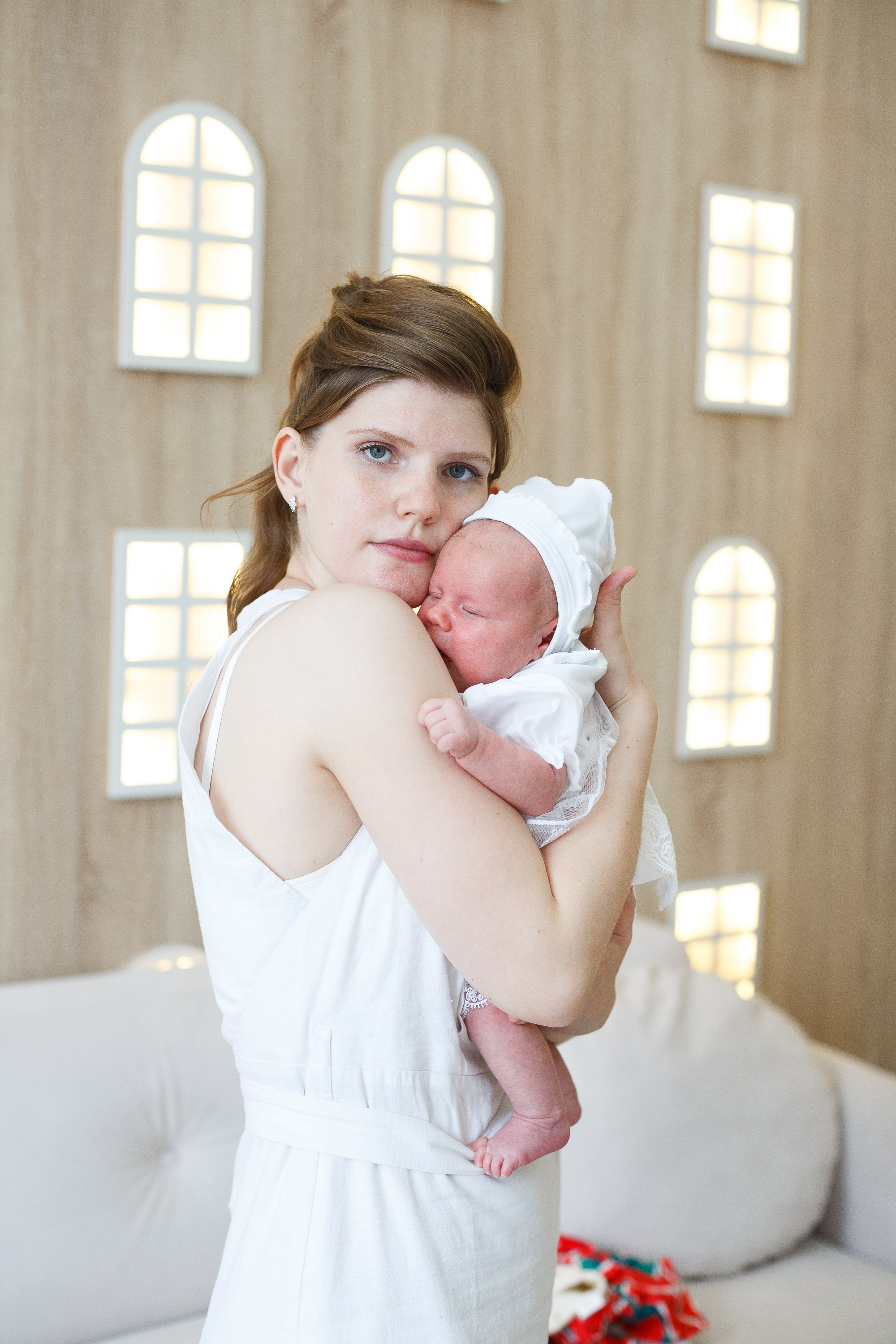 Фотосессия для семьи в студии