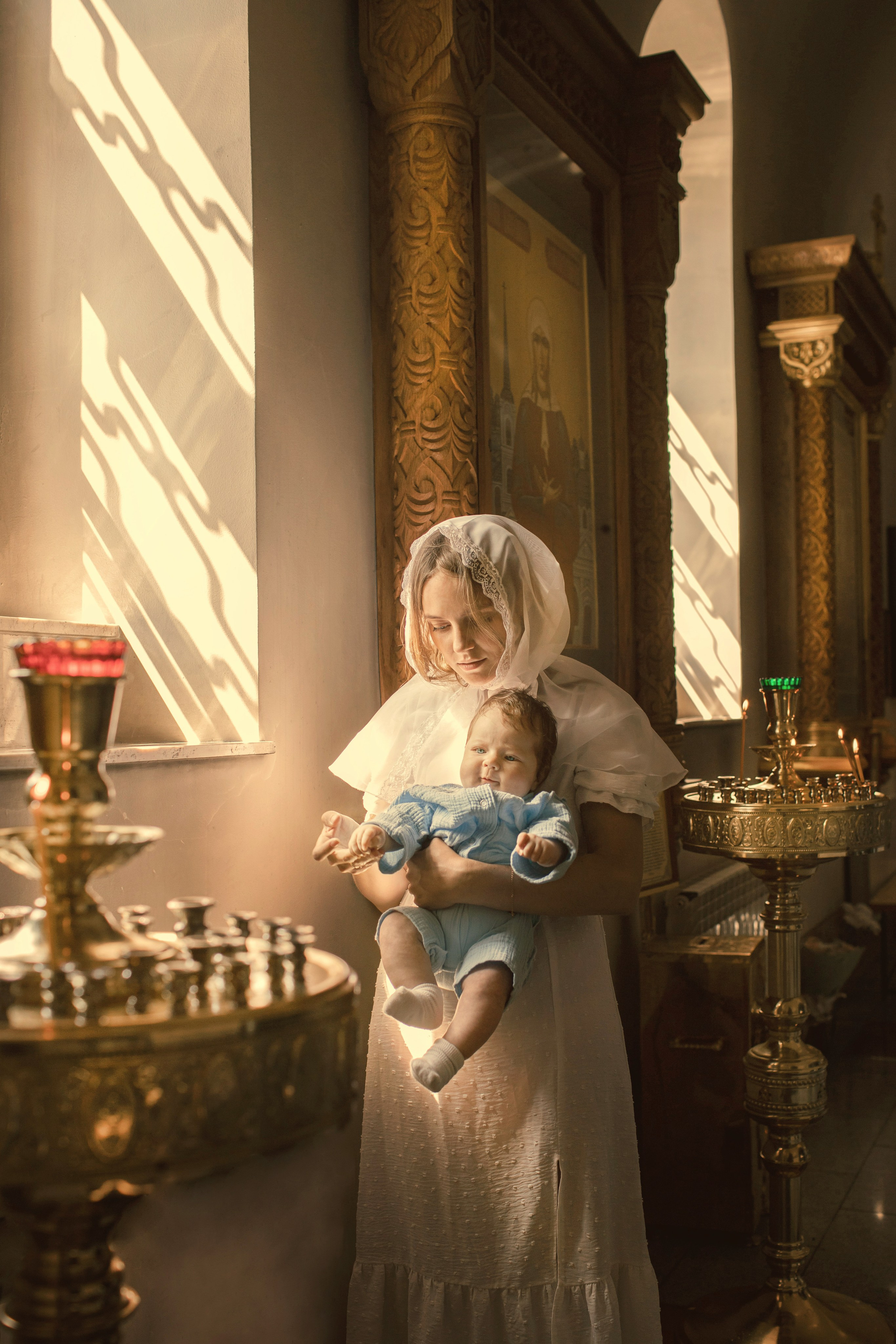 Таинство крещения. Фотограф Наталья Яковлева, Санкт-Петербург. Семьи, ньюборн, крещения