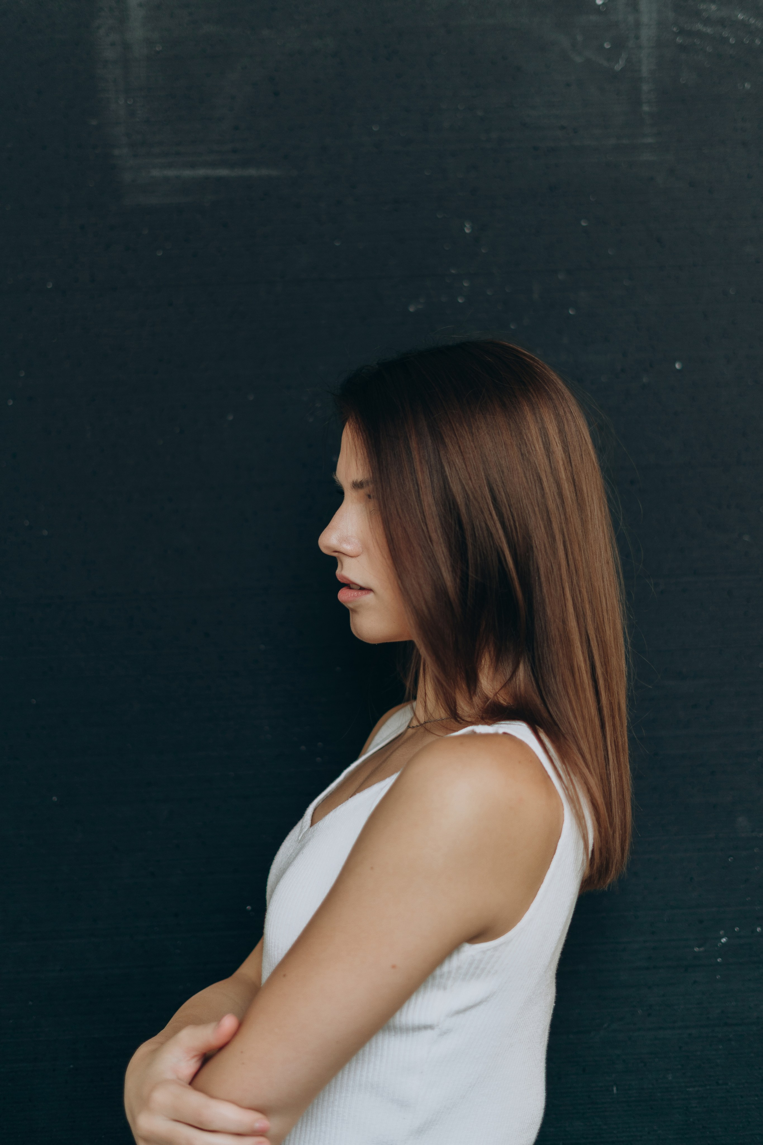 Настя. Модельные тесты. Фотограф Москва Виктория-Антуанетта