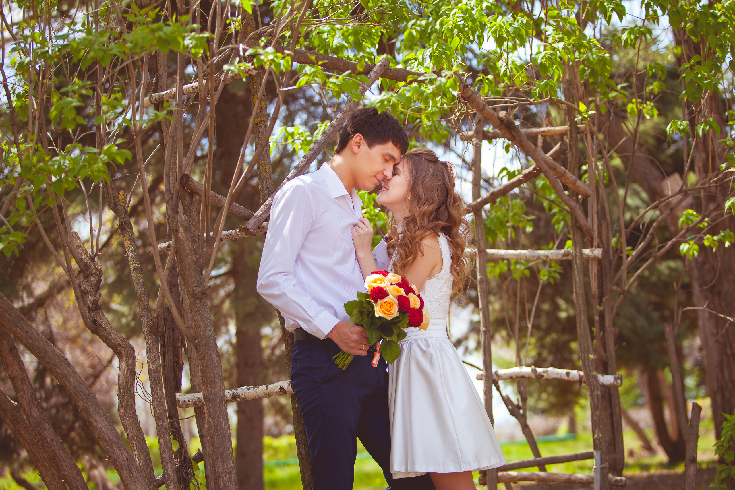 Дмитрий и Екатерина. Свадебный и семейный фотограф в Волжском Антон Тюрин