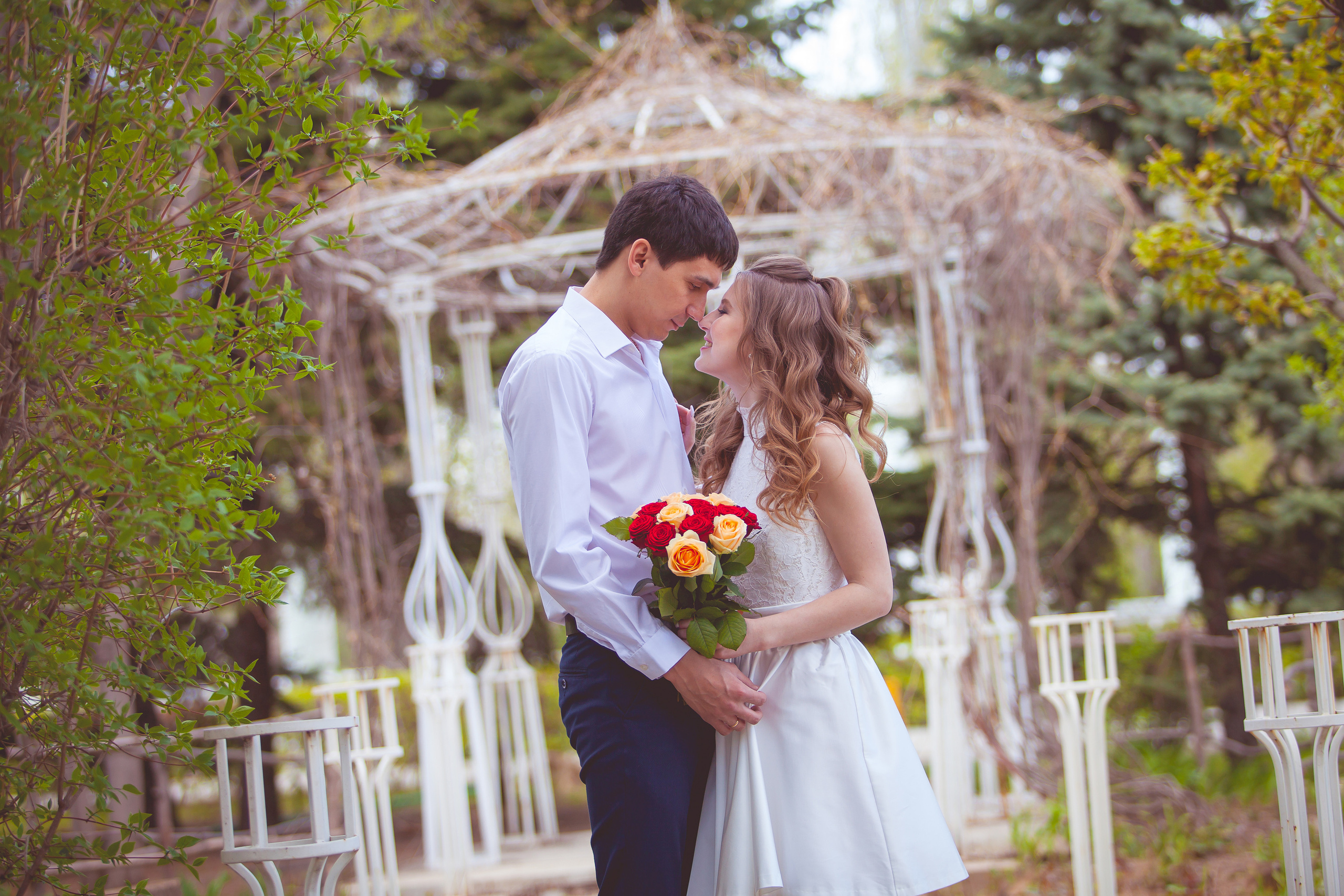 Дмитрий и Екатерина. Свадебный и семейный фотограф в Волжском Антон Тюрин