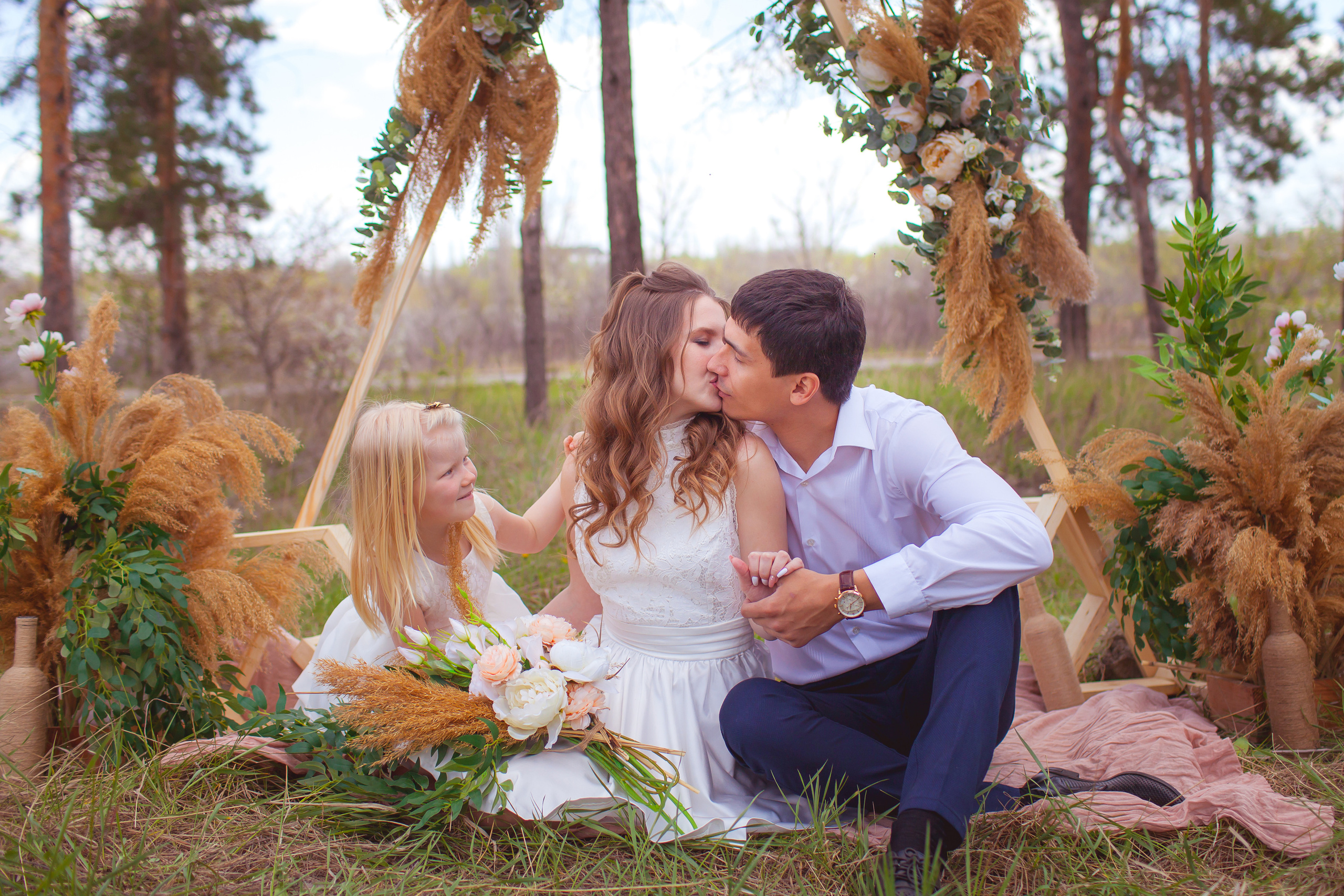 Дмитрий и Екатерина. Свадебный и семейный фотограф в Волжском Антон Тюрин