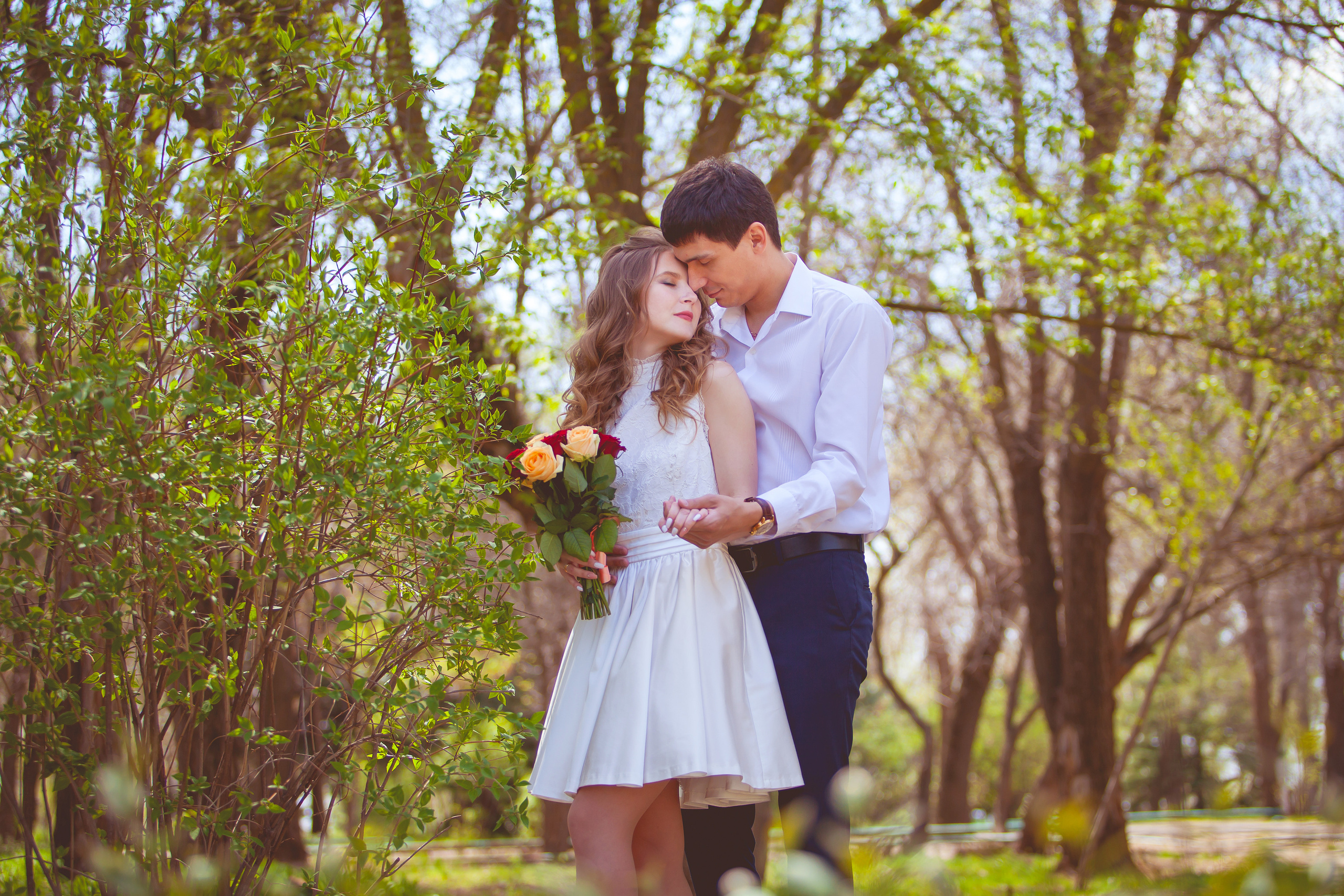 Дмитрий и Екатерина. Свадебный и семейный фотограф в Волжском Антон Тюрин