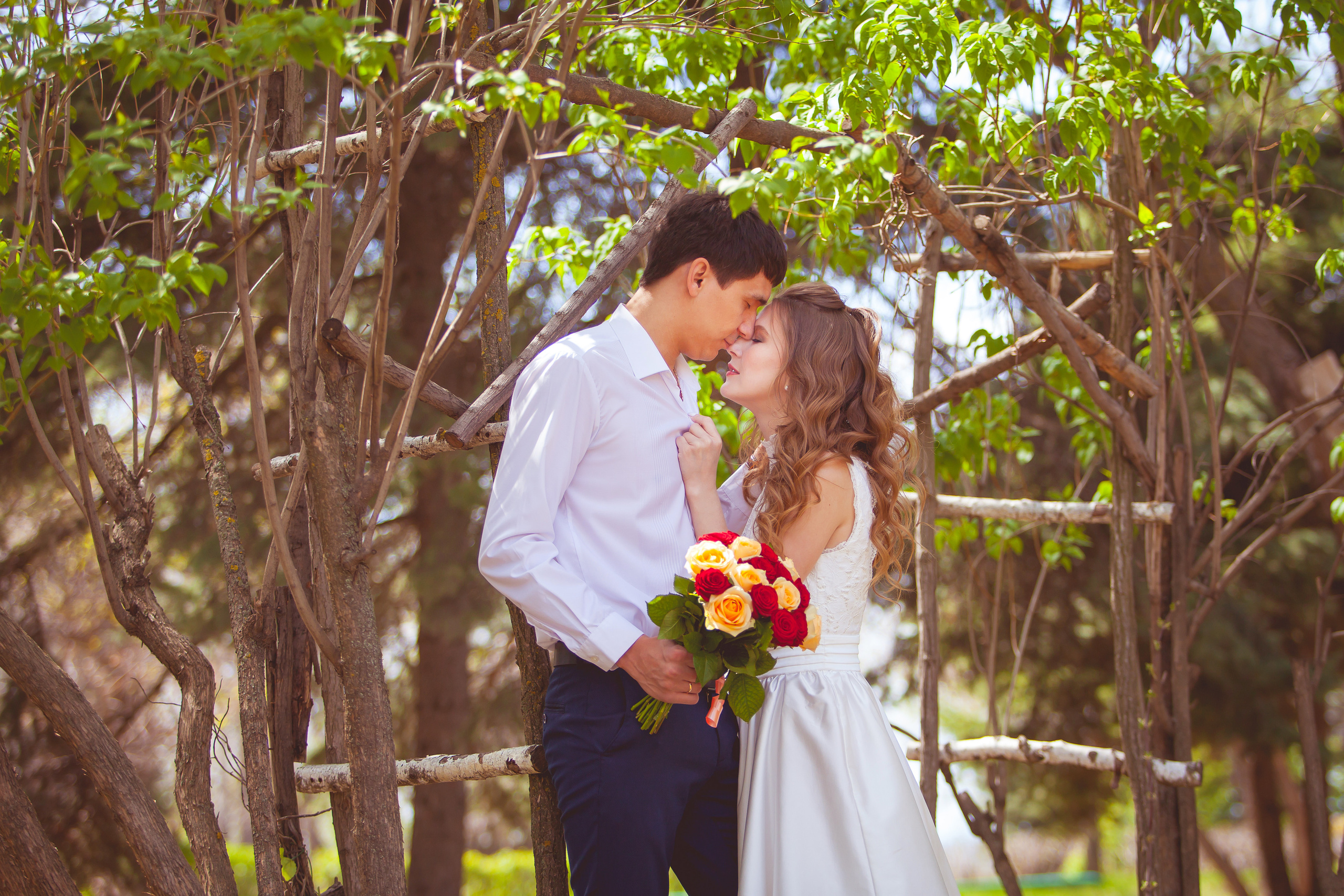 Дмитрий и Екатерина. Свадебный и семейный фотограф в Волжском Антон Тюрин