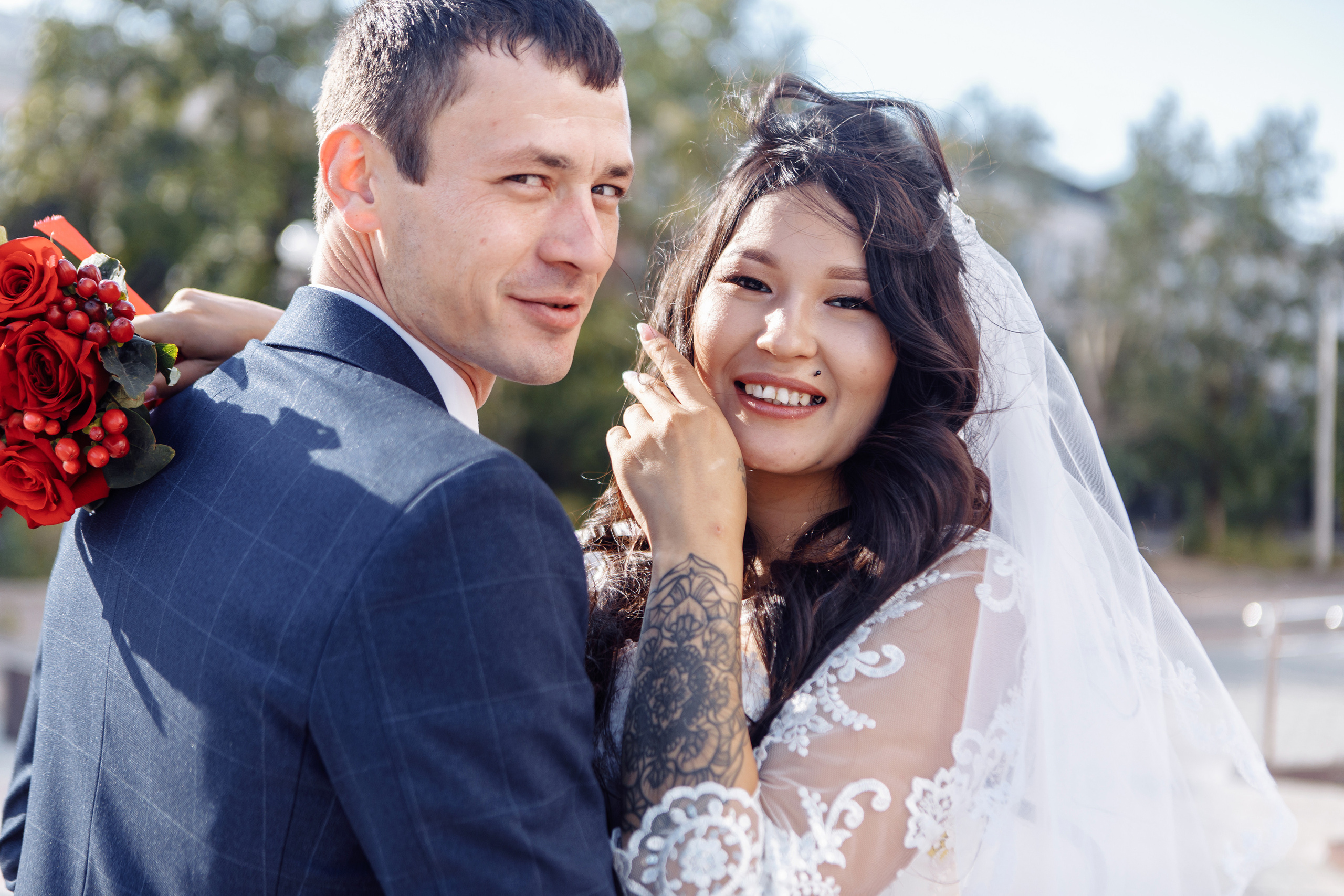 Красивая свадебная фотосессия. Фотограф в Улан-Удэ Олеся Бакулина