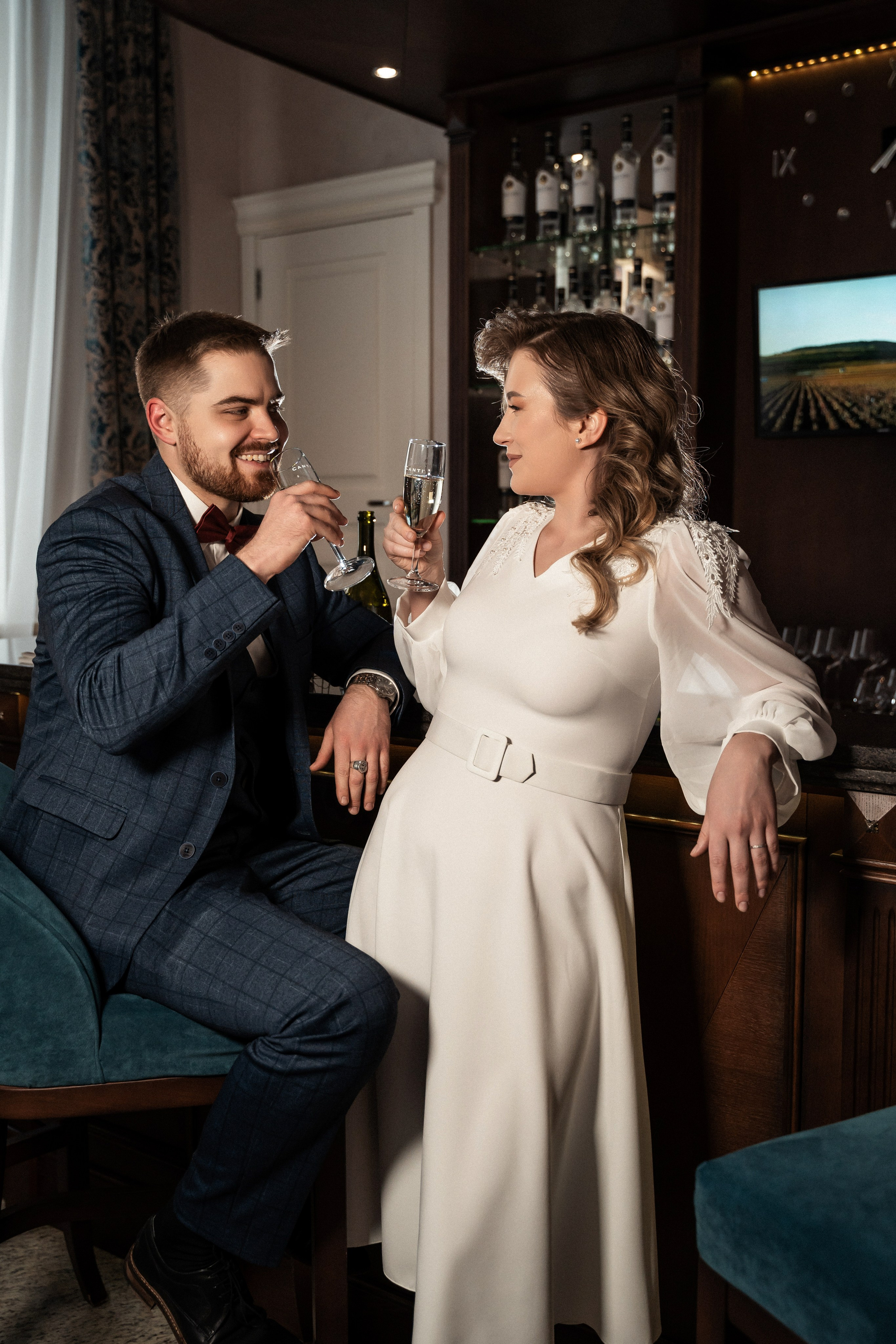 Лиза и Саша. Фотограф Алина Филимонова Тверь