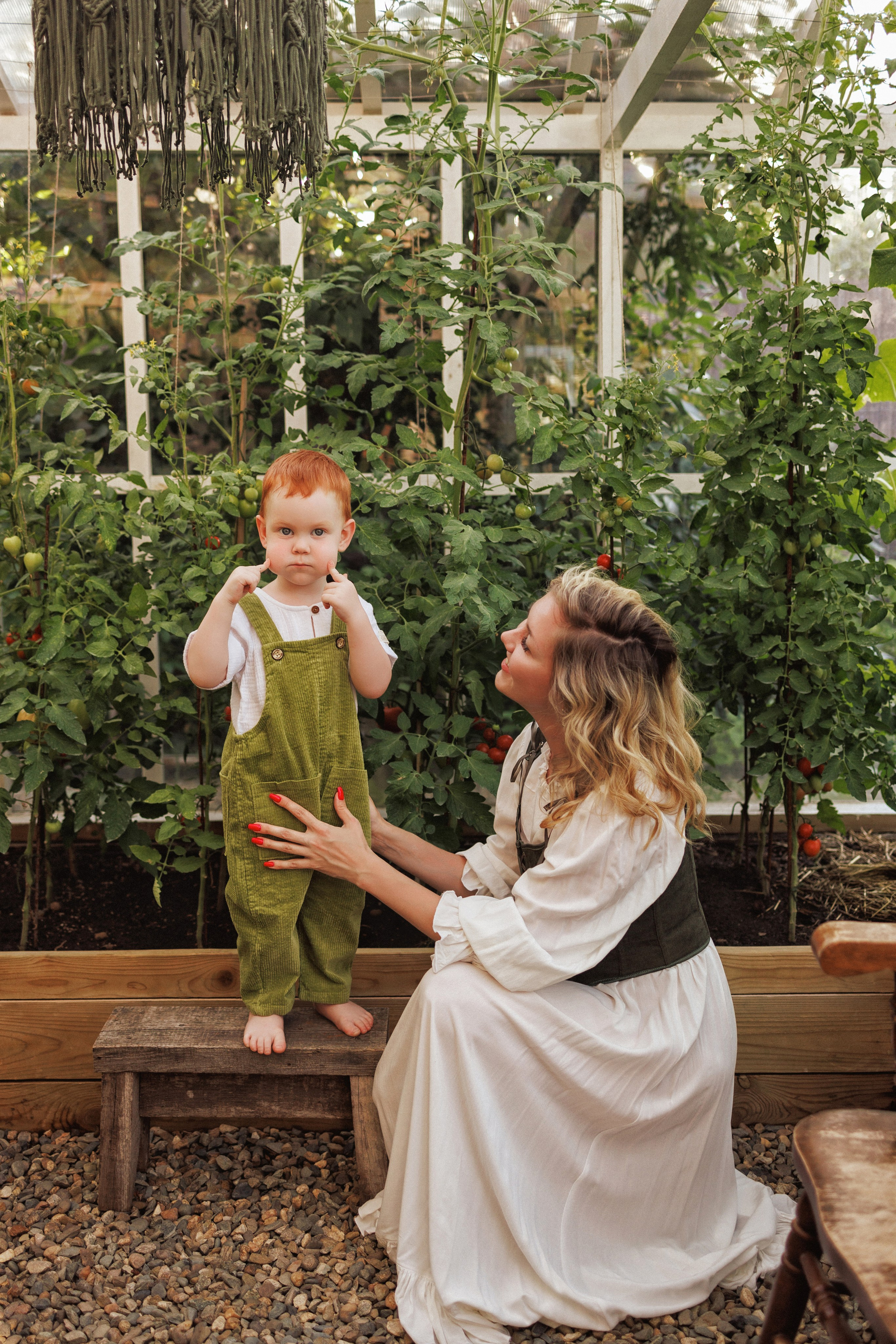 Семейная фотосессия в деревенском стиле, фотостудия «Теплица», город Краснодар. Семейный и детский фотограф в Краснодаре Анна Трашкова