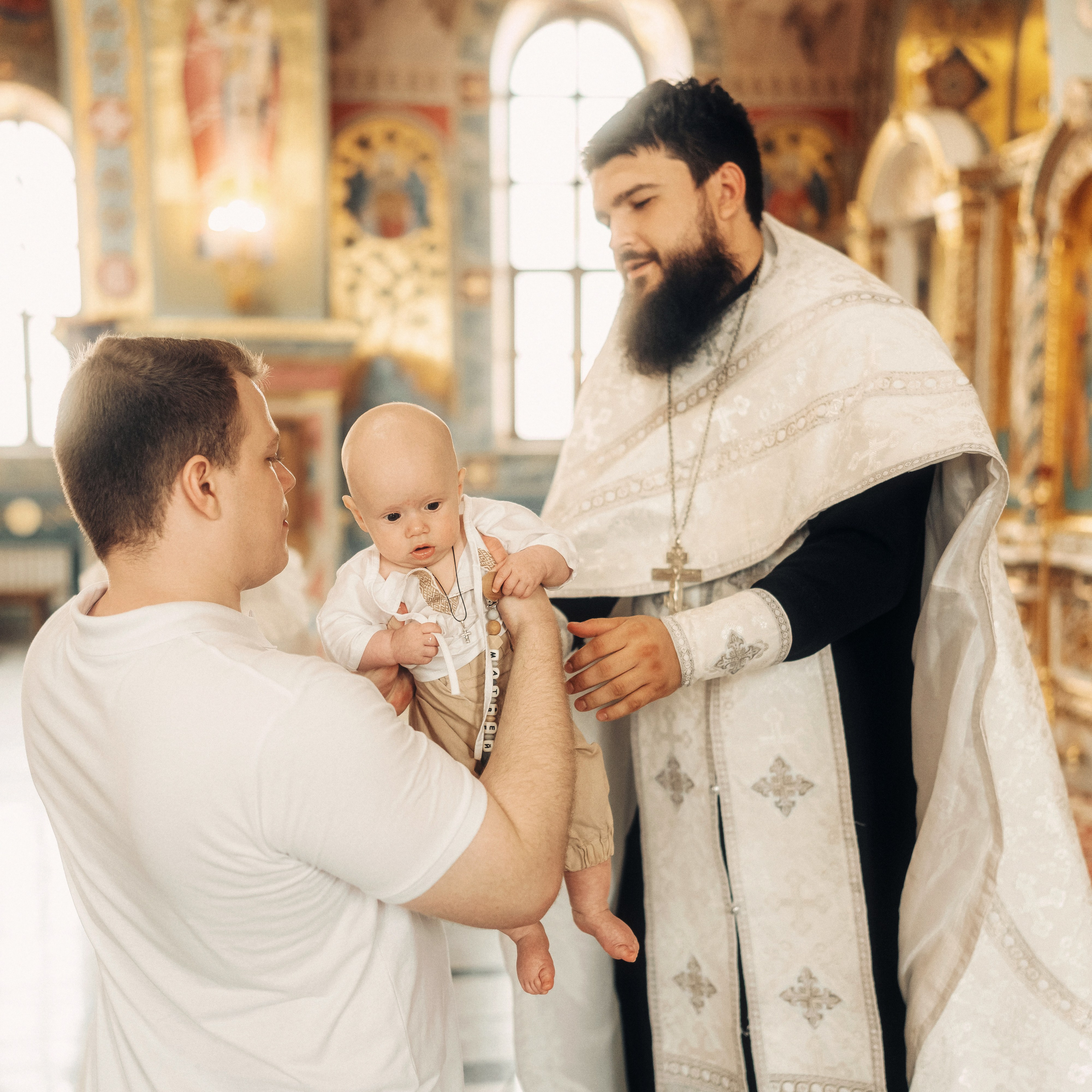 Крещение в храме Всецарица. Свадебный и репортажный фотограф в Воронеже Роман Янко