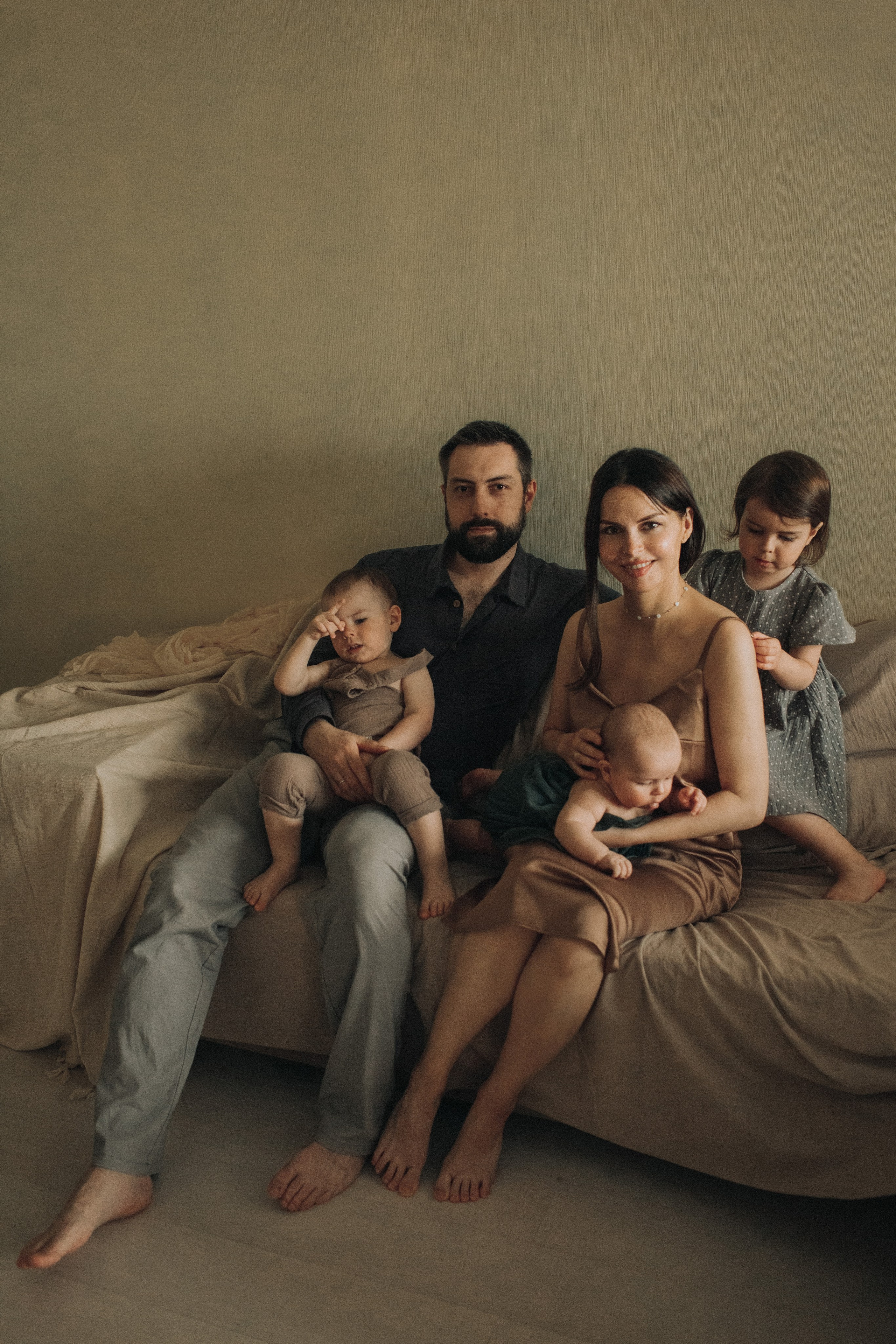 Марк, Максим, Маша, Марина, Валентин. Семейный фотограф Томск