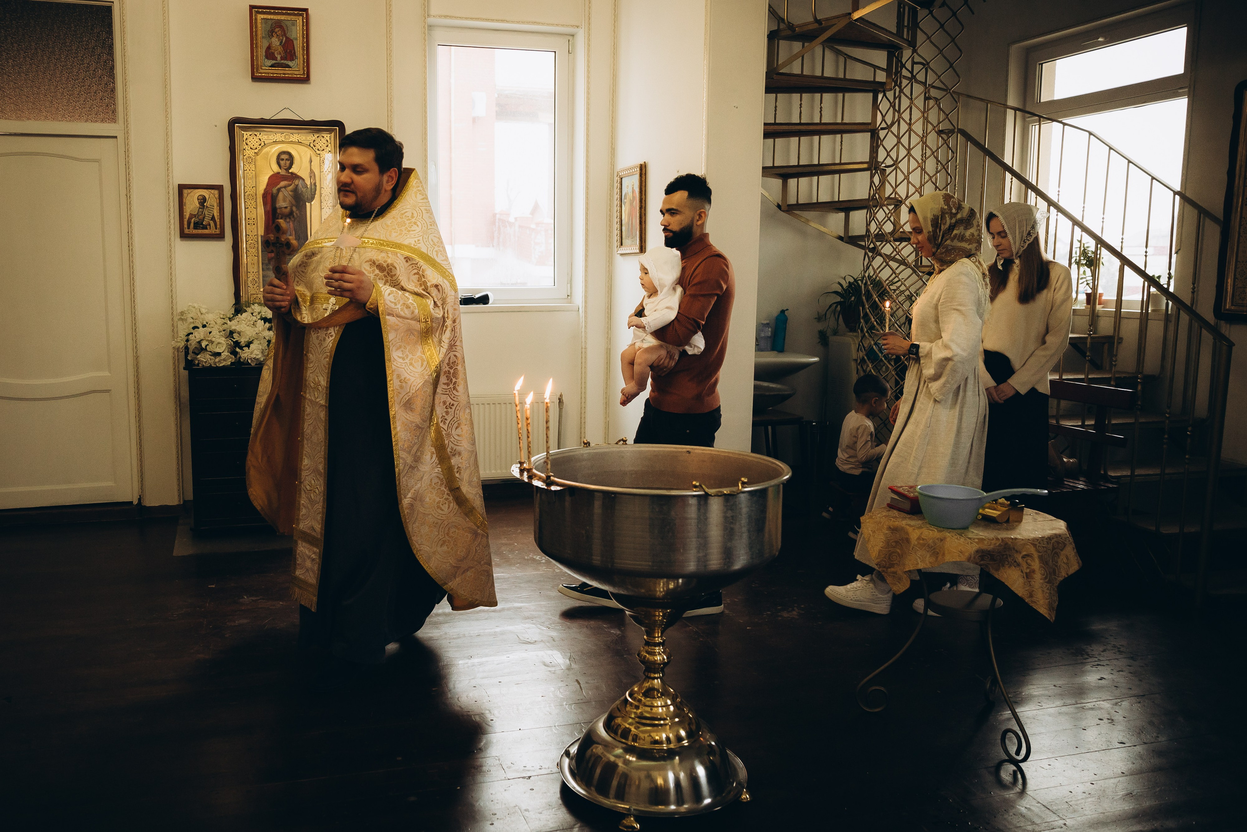 Таинство Крещения Дамира. Фотограф в Краснодаре Алла Потоцкая
