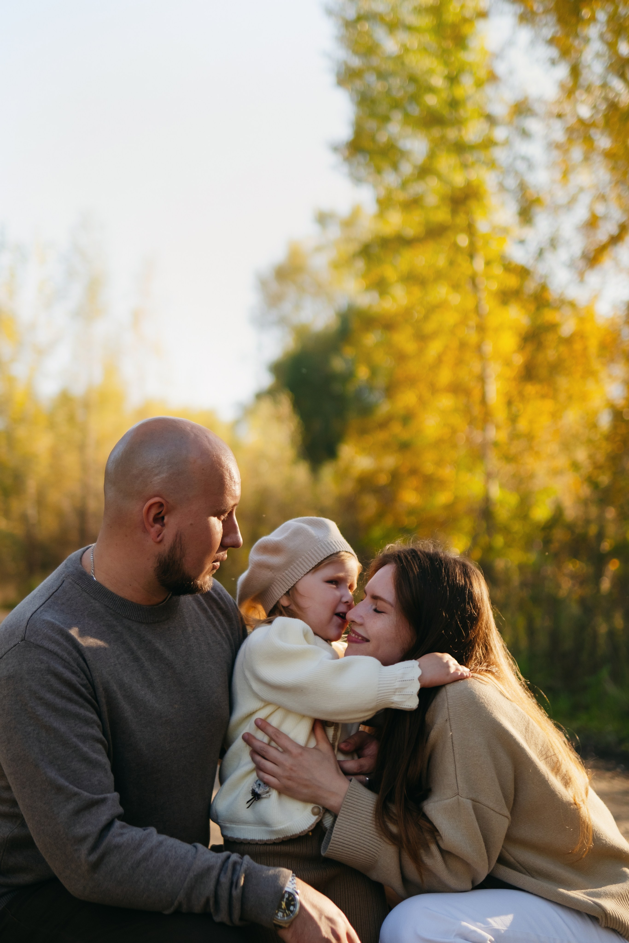 Осенний семейный вечер. Фотограф Новосибирск Анна Полонова