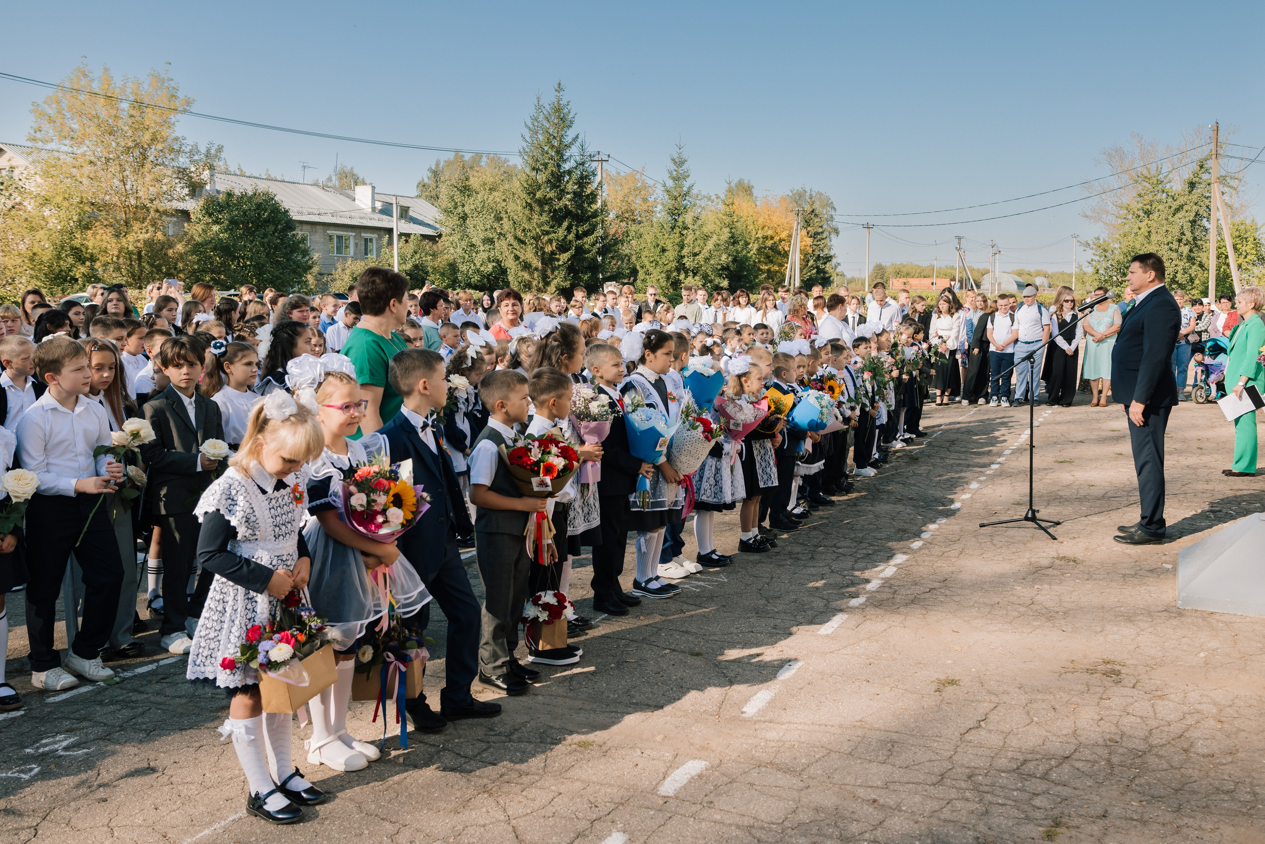 1 сентября. День знаний. Старожилово. Съёмка фото, видео, фотосессия. Выпускные альбомы, свадьбы