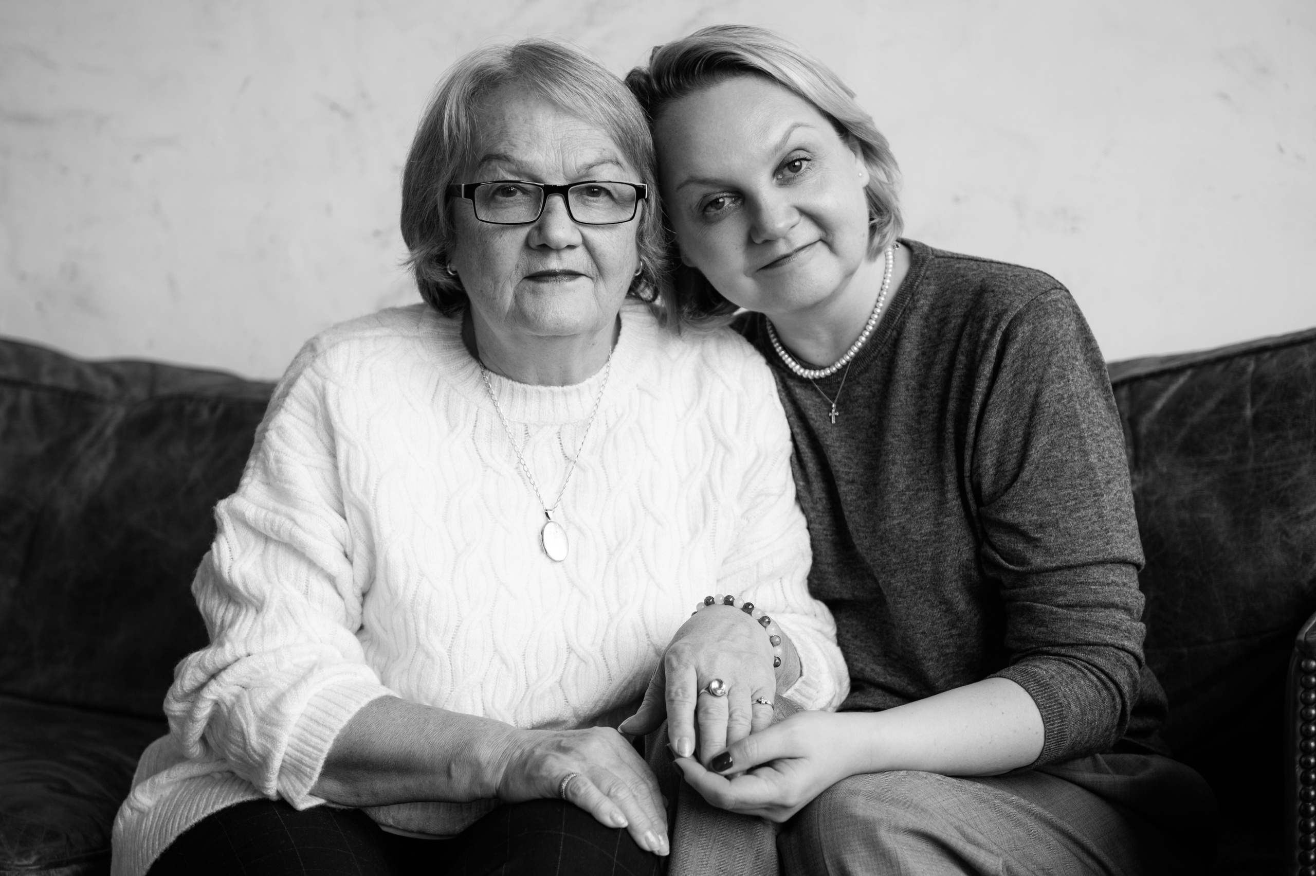 Светлана с мамой. Профессиональный фотограф Александра Харламова