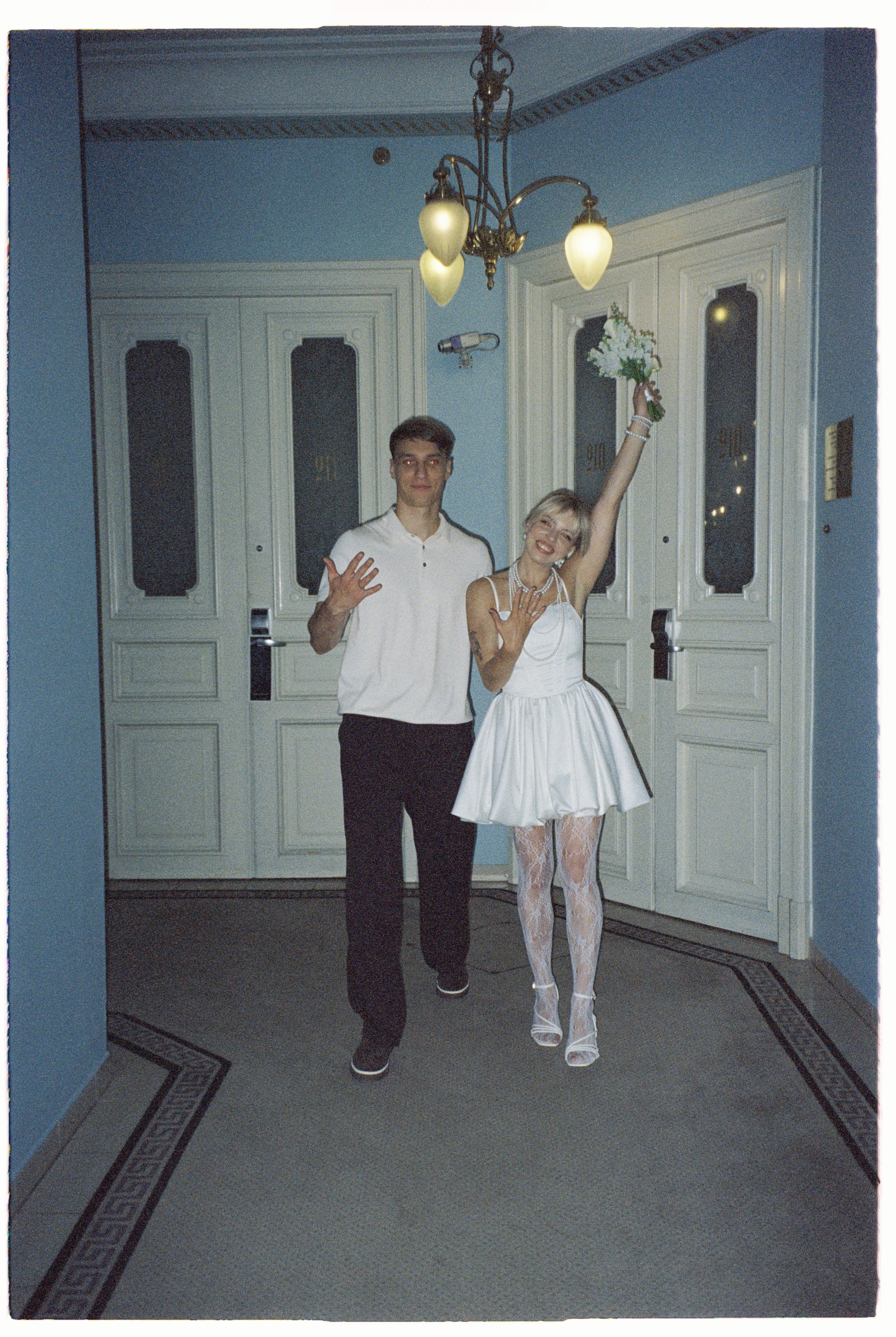 На пленку (Полина и Рома). Фотограф в Москве — Евгения Прокопенко