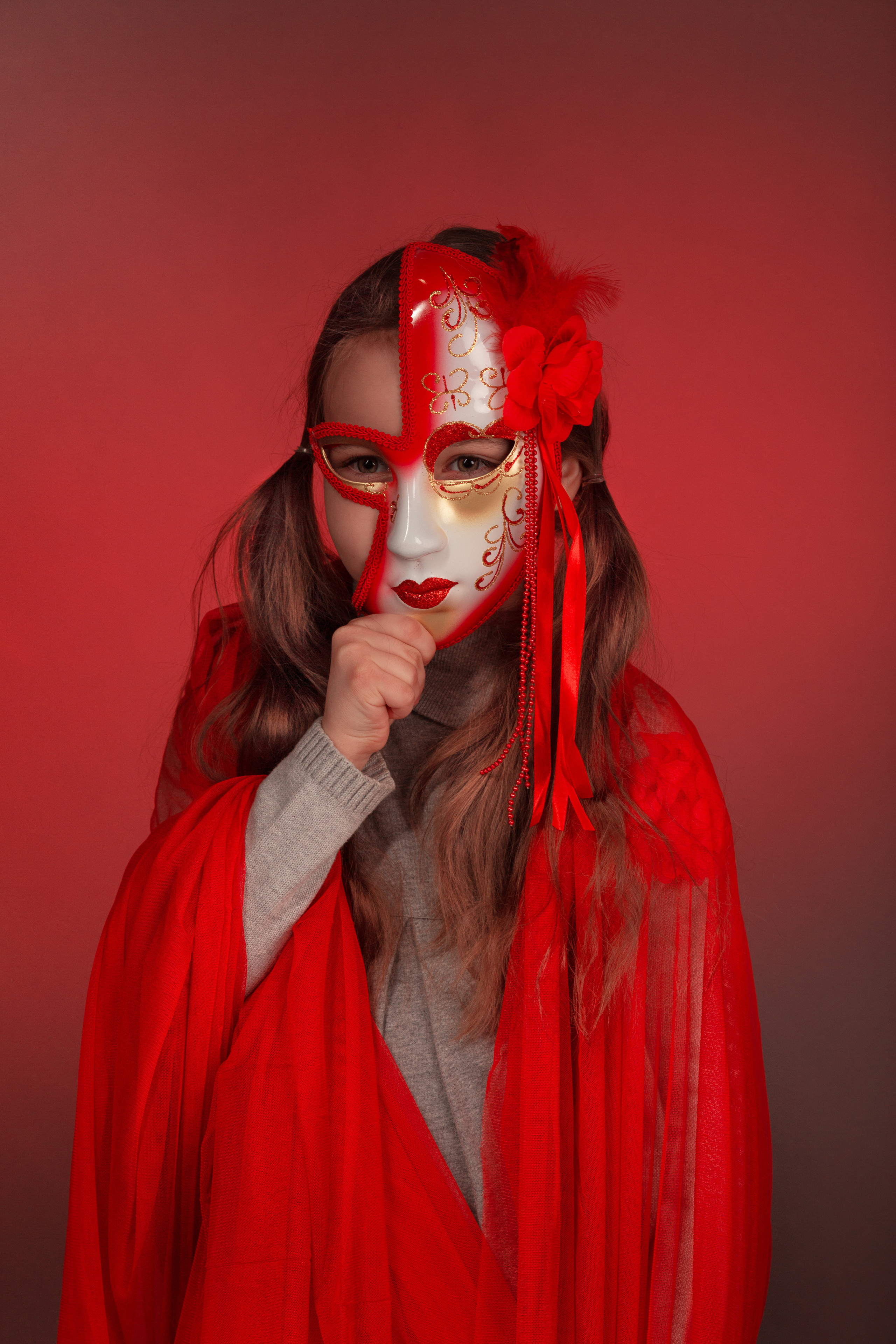 Ника. Цвет настроения — красный!. Актерское и модельное портфолио. Фотограф в Москве Екатерина Коломеец