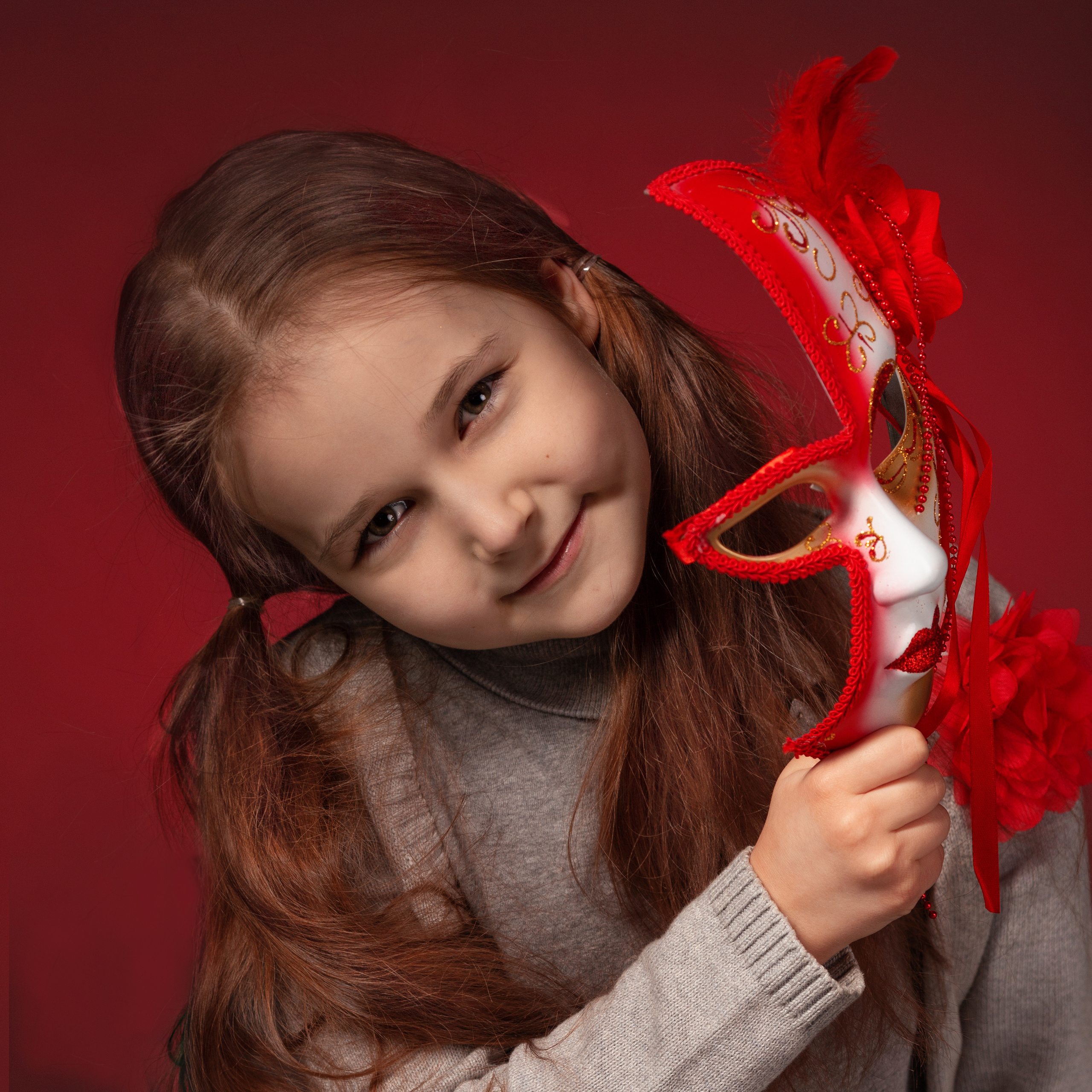 Ника. Цвет настроения — красный!. Актерское и модельное портфолио. Фотограф в Москве Екатерина Коломеец