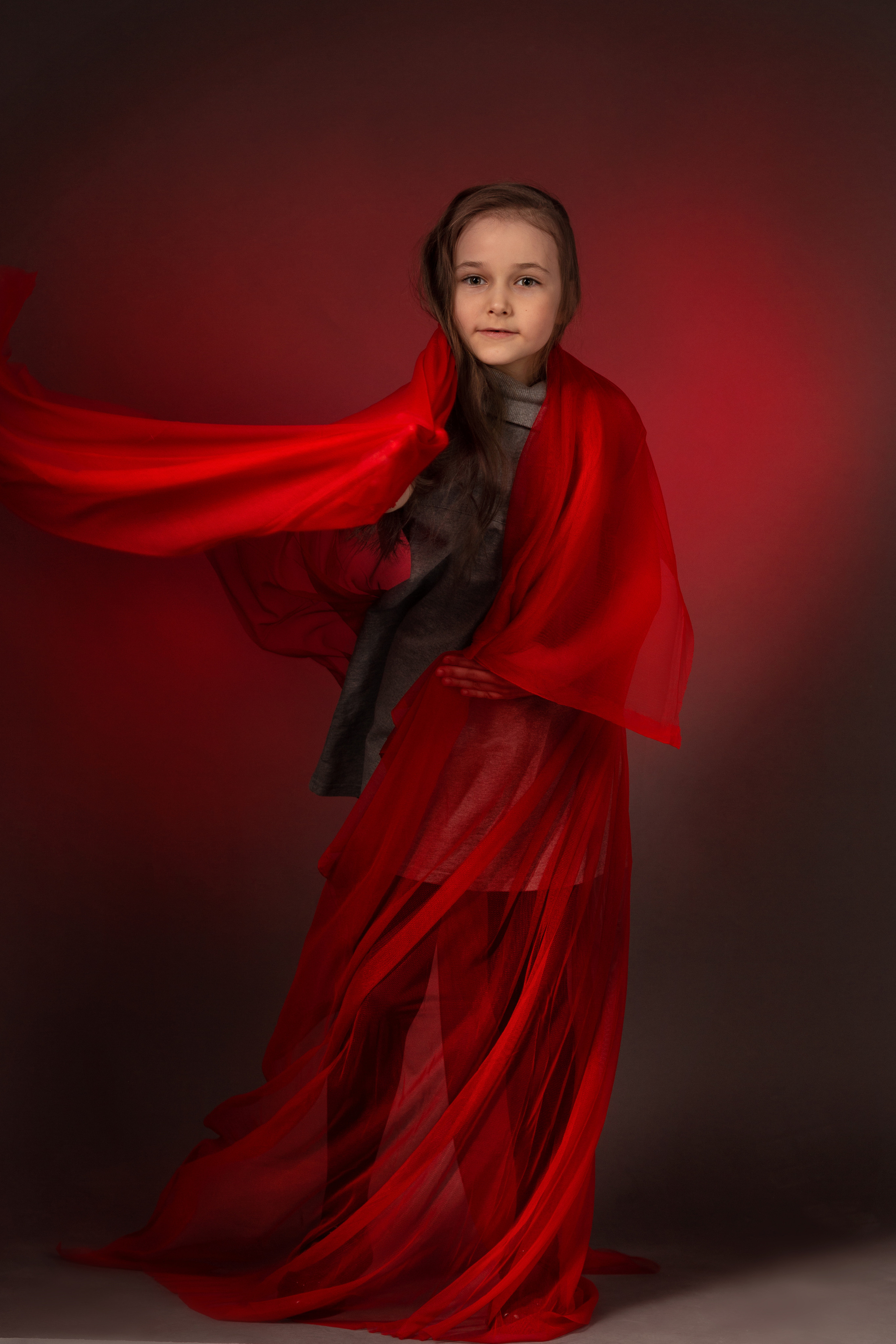 Ника. Цвет настроения — красный!. Актерское и модельное портфолио. Фотограф в Москве Екатерина Коломеец