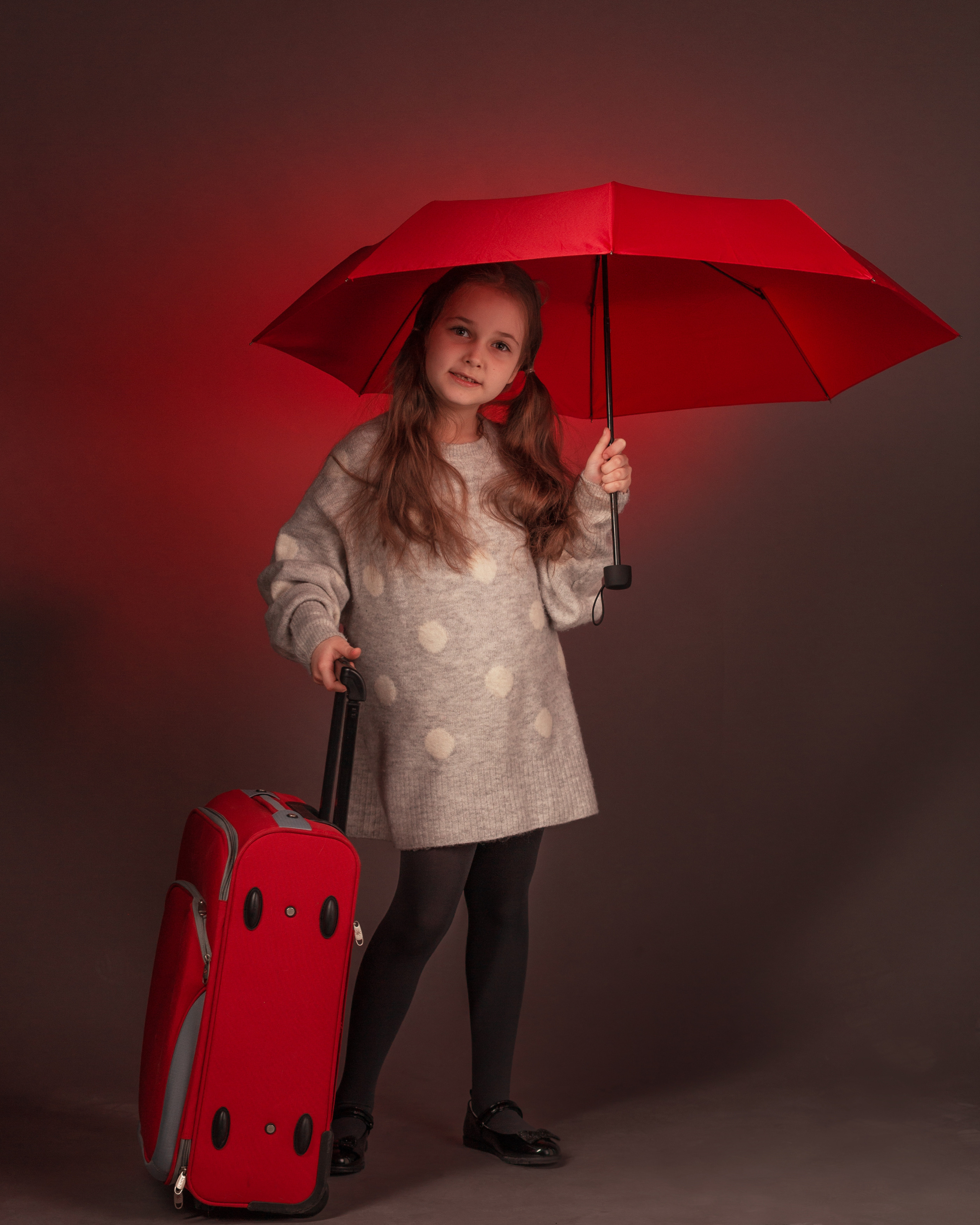 Ника. Цвет настроения — красный!. Актерское и модельное портфолио. Фотограф в Москве Екатерина Коломеец