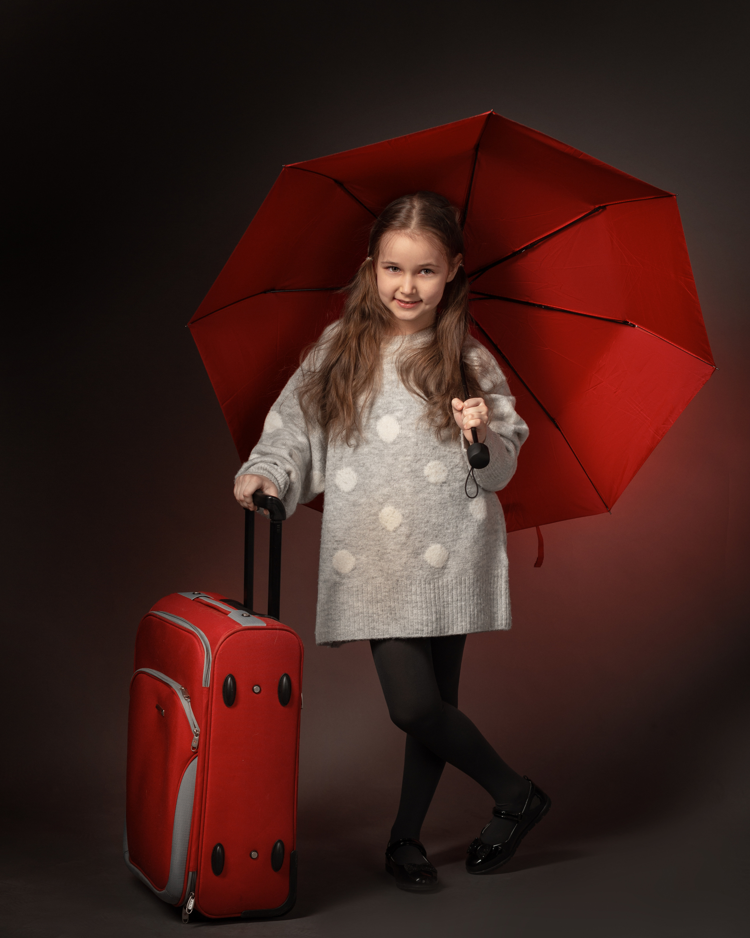 Ника. Цвет настроения — красный!. Актерское и модельное портфолио. Фотограф в Москве Екатерина Коломеец