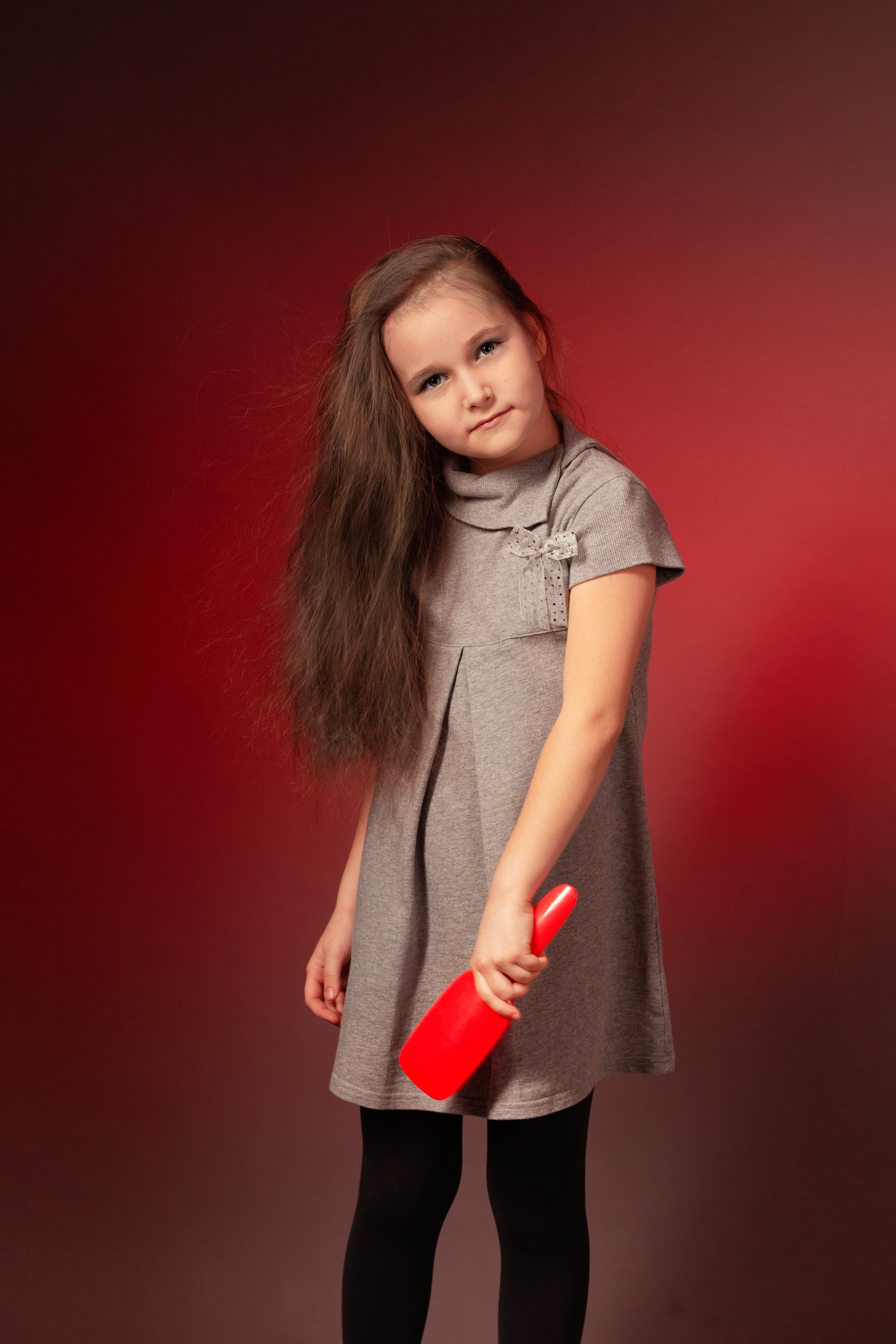 Ника. Цвет настроения — красный!. Актерское и модельное портфолио. Фотограф в Москве Екатерина Коломеец