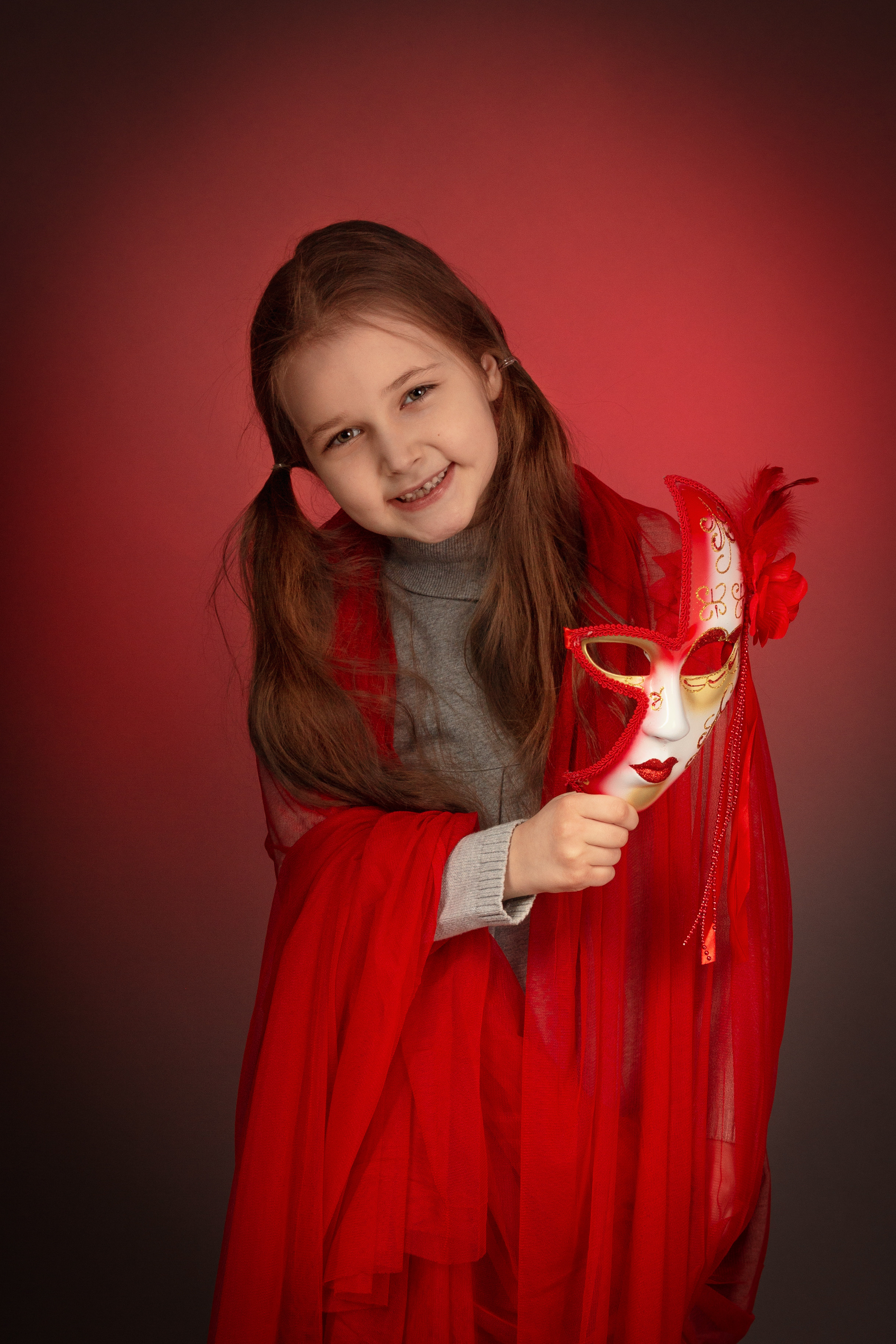 Ника. Цвет настроения — красный!. Актерское и модельное портфолио. Фотограф в Москве Екатерина Коломеец