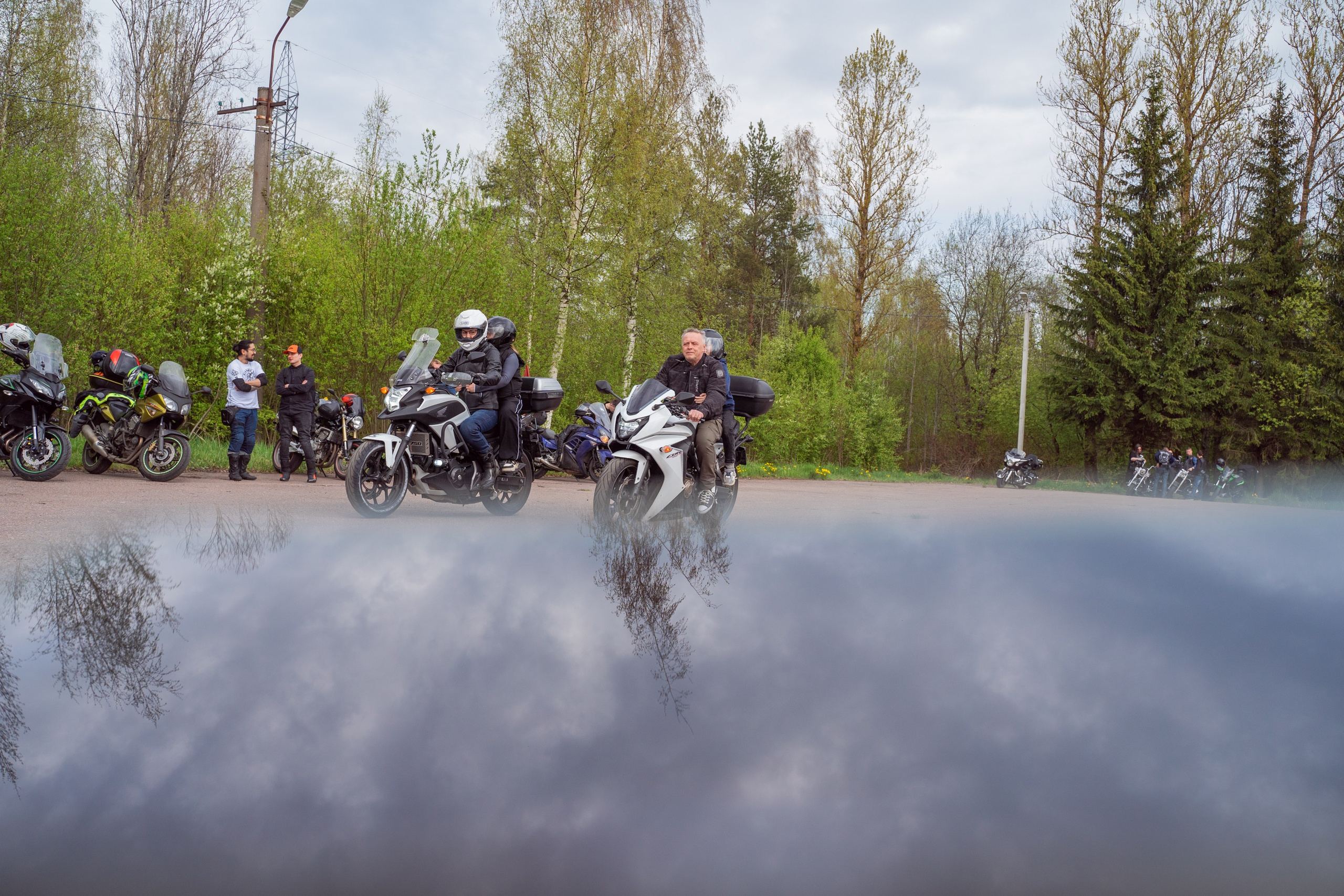 Мотоциклы —репортажная фотосъемка в Санкт-Петербурге. Свадебный, семейный, портретный, репортажный фотограф в Санкт-Петербурге